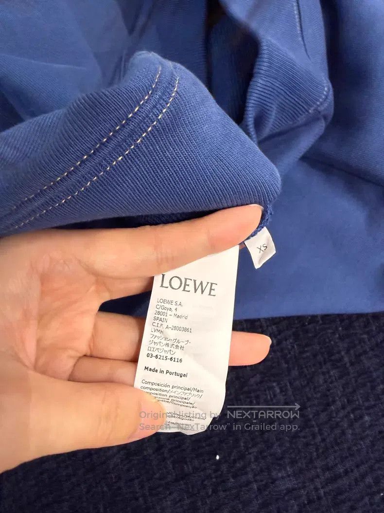 Loewe Loewe Joint Cartoon Print Long Sleeve Hoodie Size XS / US 0-2 / IT 36-38 - 4 Thumbnail
