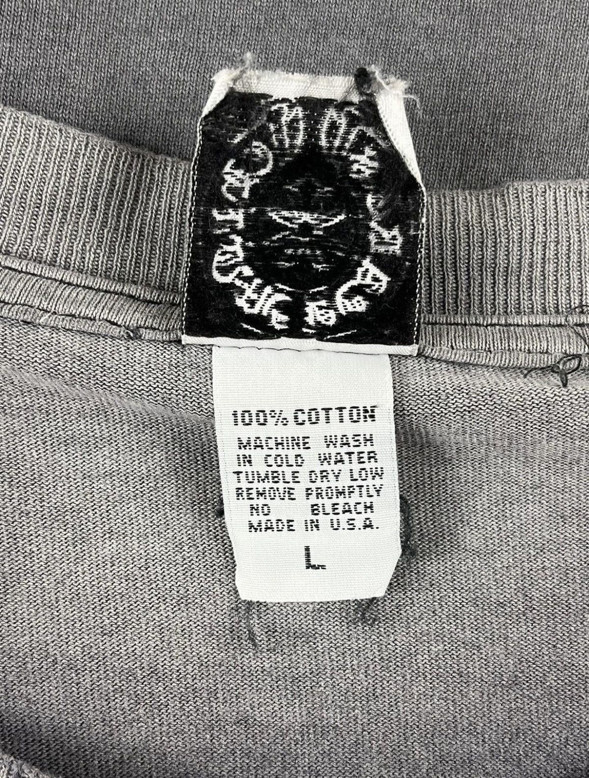 Chrome Hearts × Vintage RARE* Vintage Chrome Hearts Dagger SMOKED FADED Pocket Shirt Size US XL / EU 56 / 4 - 10 Thumbnail
