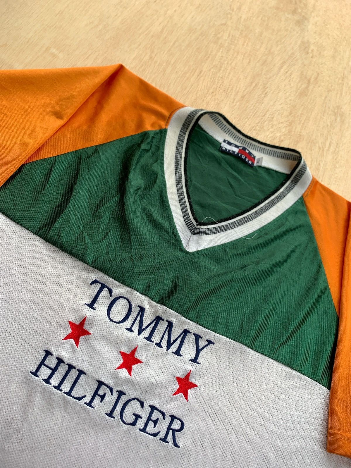 Japanese Brand × Tommy Hilfiger × Vintage Vintage Tommy Hilfiger Jersey Size US XL / EU 56 / 4 - 3 Thumbnail