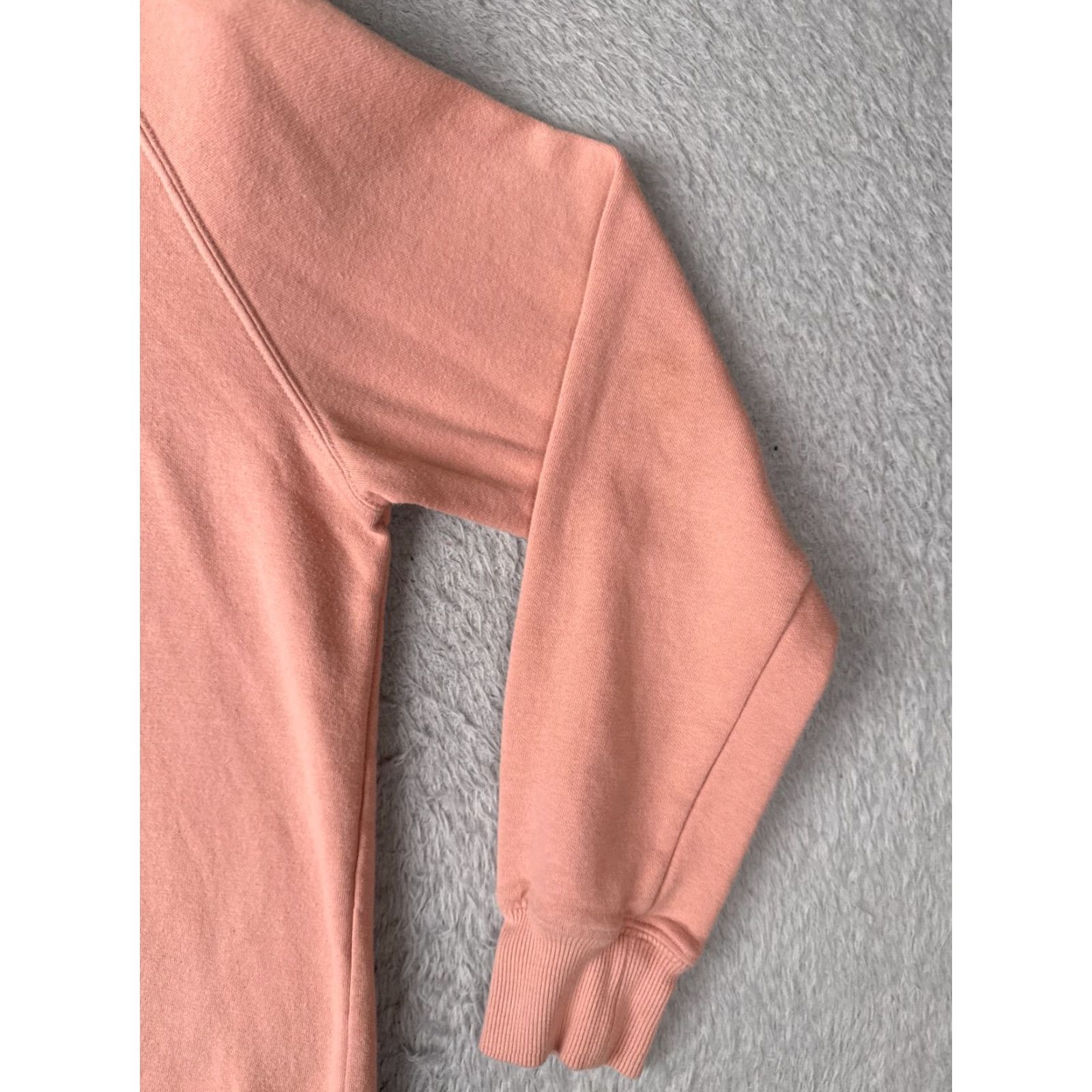 The North Face The North Face Hoodie Womens M Pink Pullover Cotton Blend READ ME Size M / US 6-8 / IT 42-44 - 2 Thumbnail