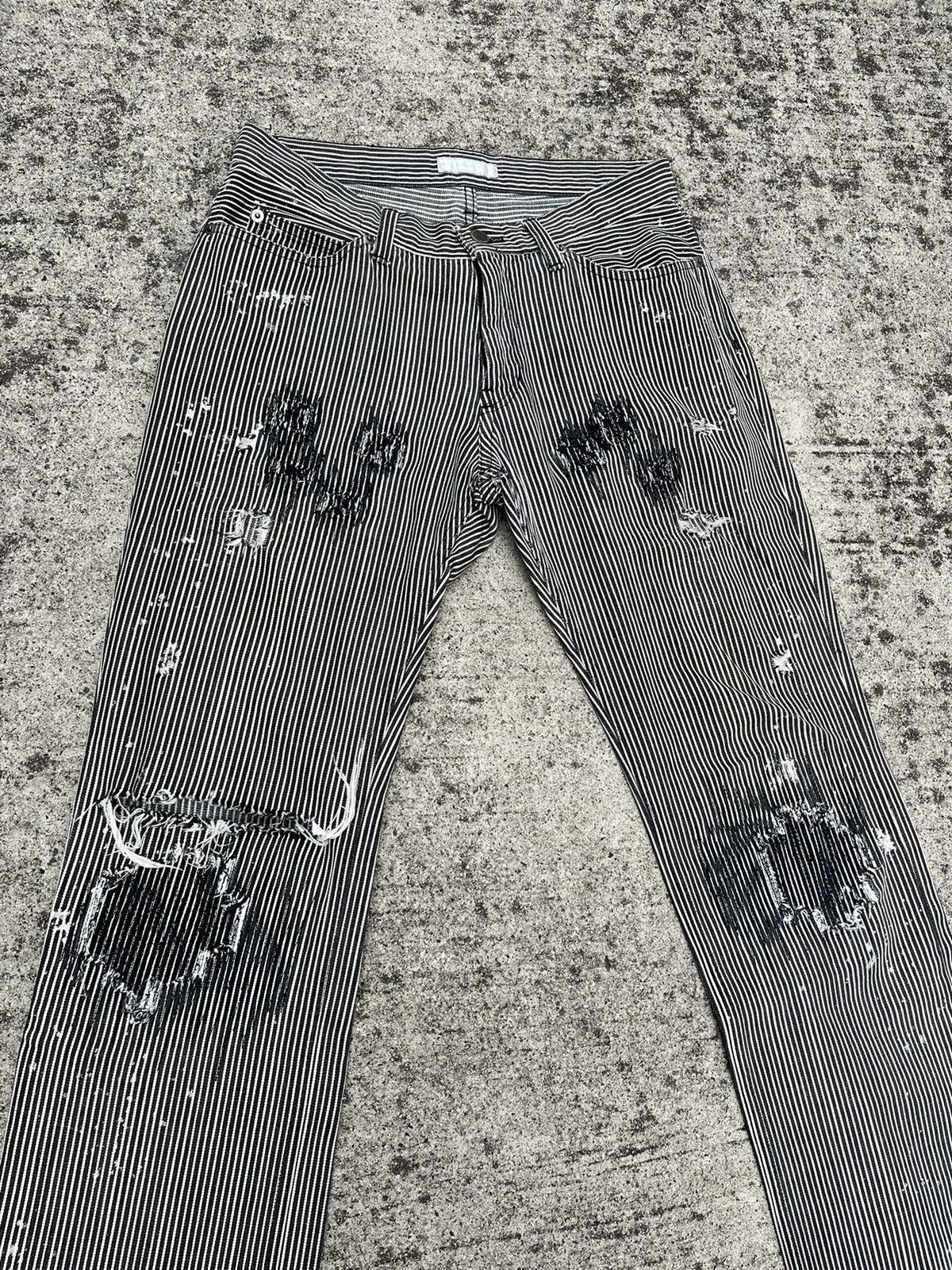 Japanese Brand × Number (N)ine Number nine hickory denim Kurt contain archive y2k Size US 28 / EU 44 - 3 Thumbnail