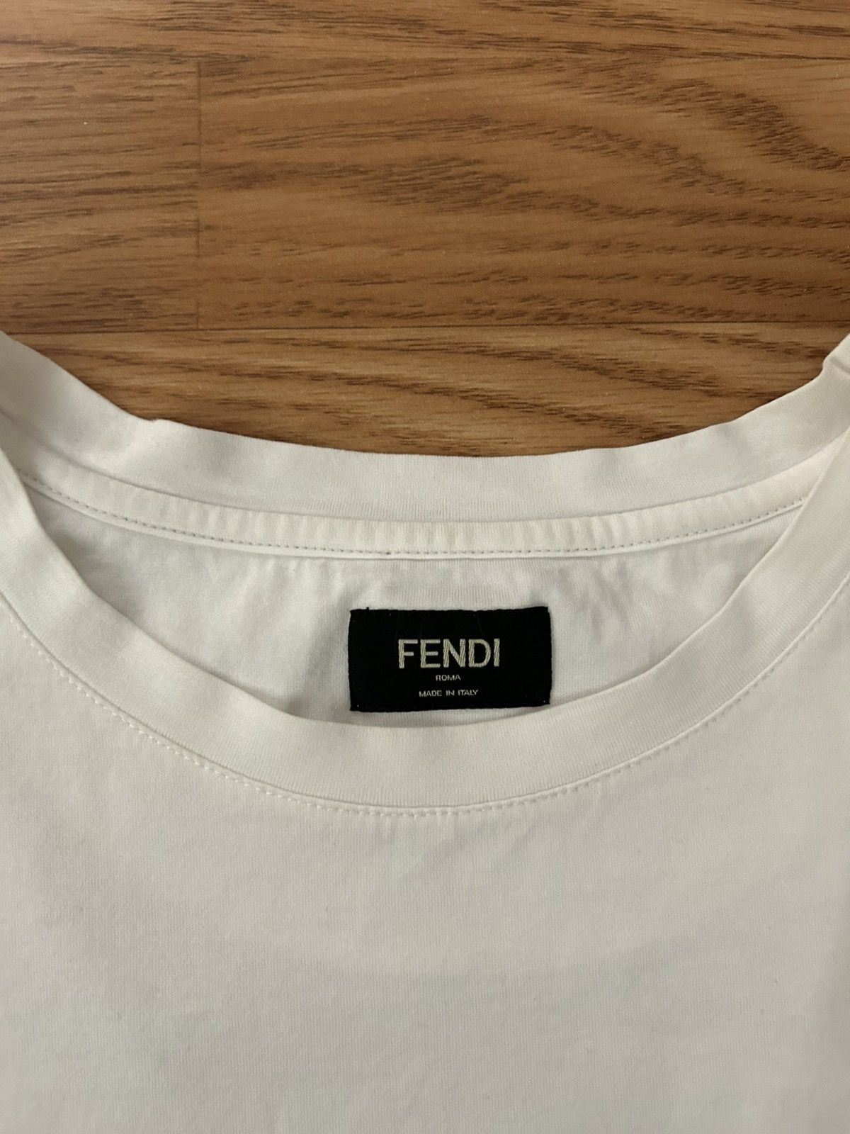 Fendi Fendi tee Size US L / EU 52-54 / 3 - 3 Thumbnail