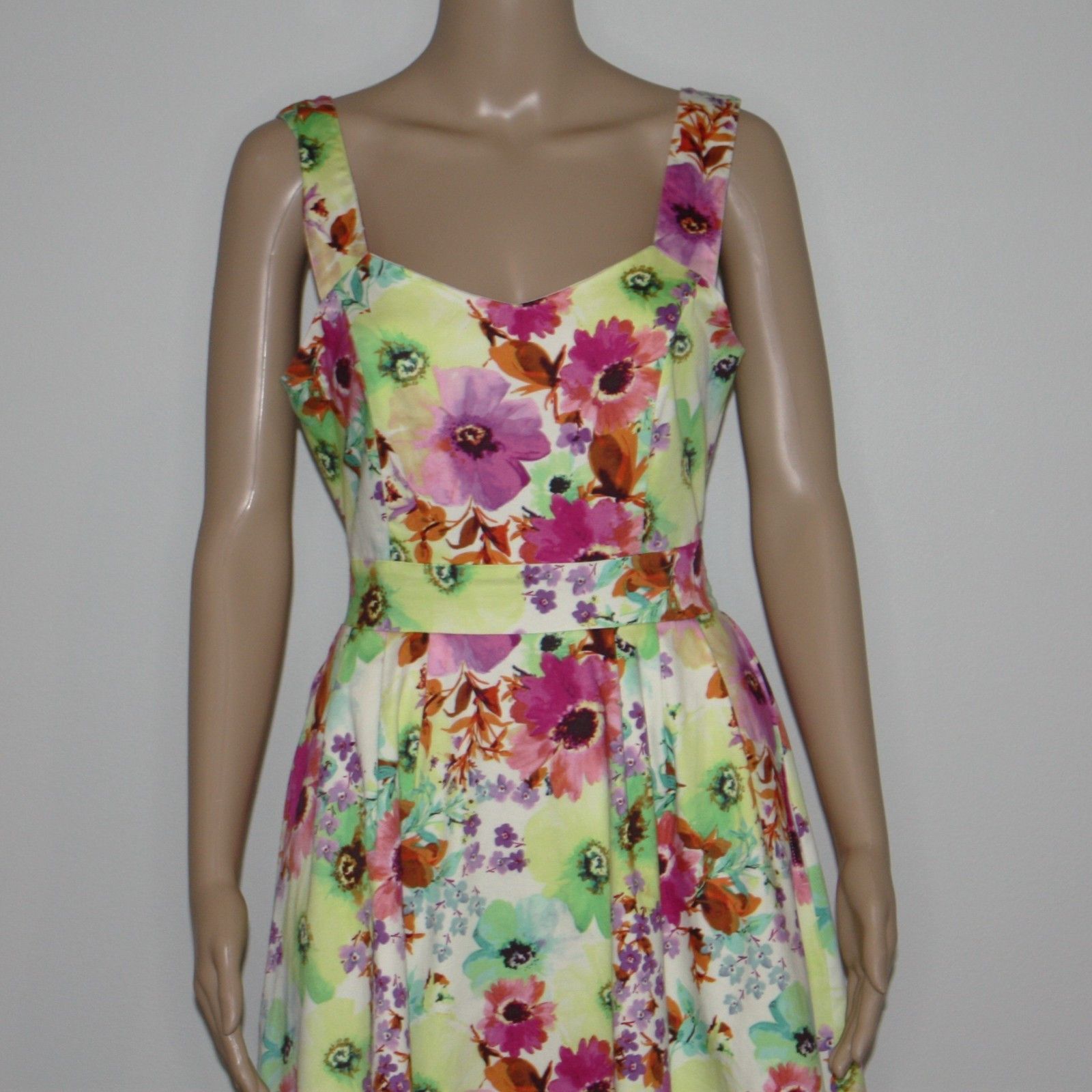 Other Rhyme and Echo Los Angeles Secret Garden Floral Dress Size M / US 6-8 / IT 42-44 - 4 Thumbnail