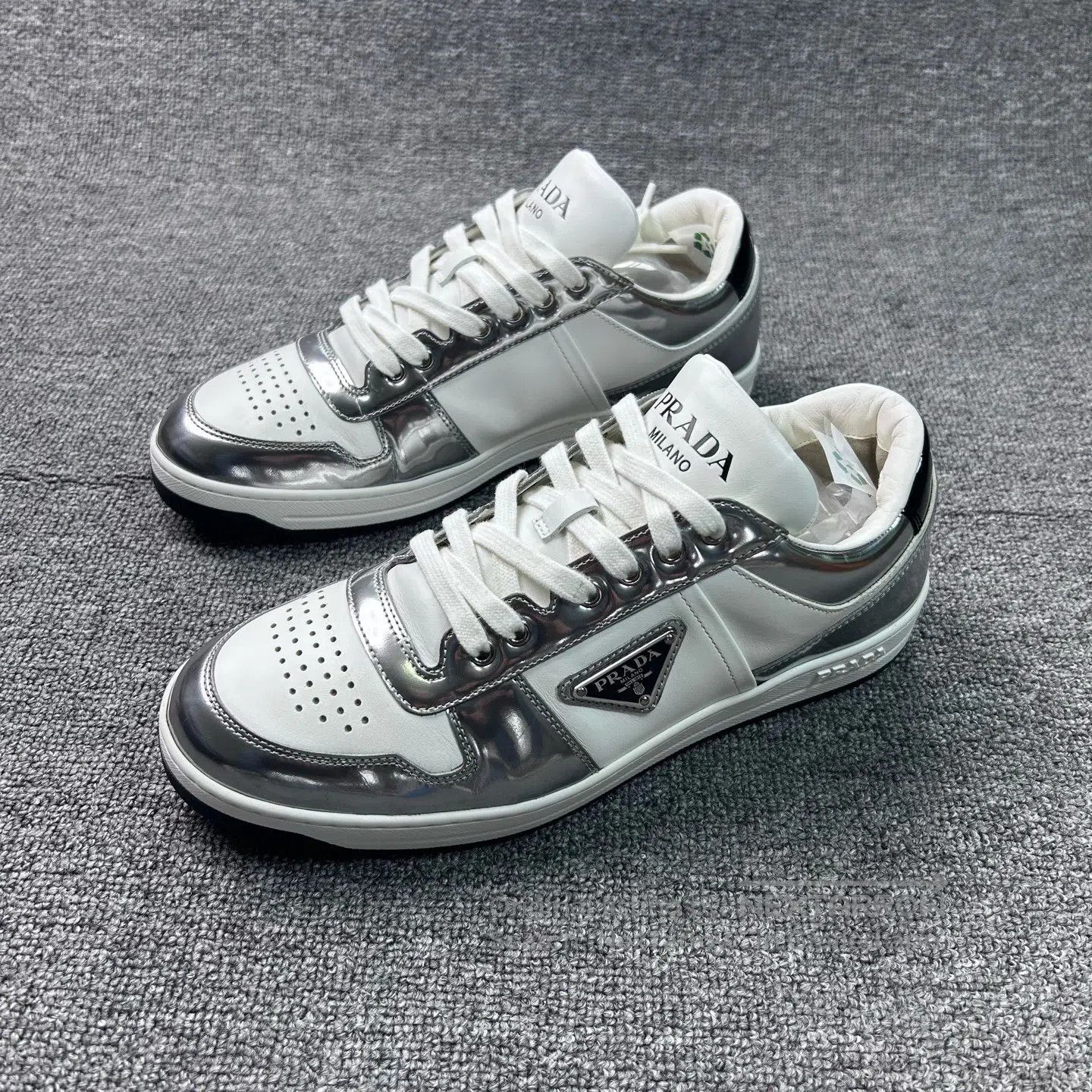 Prada Prada Triangle Logo Casual Sneakers| Size US 8.5 / EU 41-42 - 1 Thumbnail