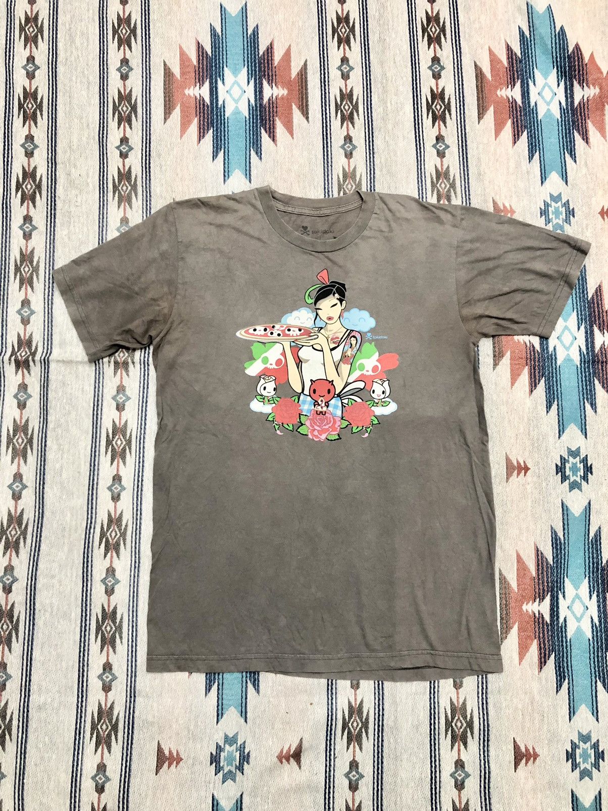 tokidoki FADED GRAY TOKIDOKI USA TSHIRT Size US M / EU 48-50 / 2 - 1 Thumbnail