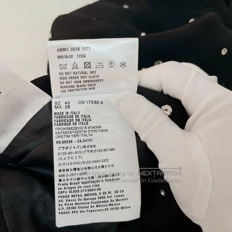 Miu Miu Miu Miu Black Spring Autumn Jacket for Women . Size L / US 10 / IT 46 - 9 Thumbnail