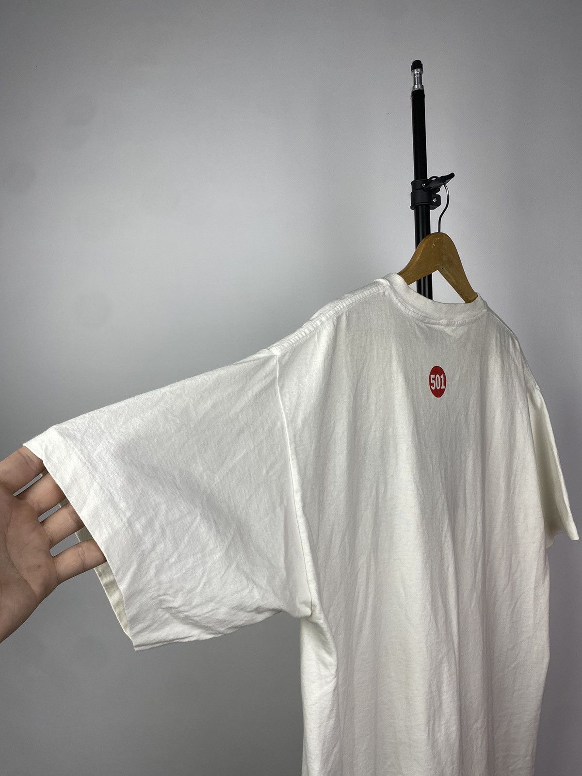 Levi's × Levi's Vintage Clothing Vintage 1990s Levi’s 501 T shirt mens Large tee Rare Size US M / EU 48-50 / 2 - 22 Thumbnail