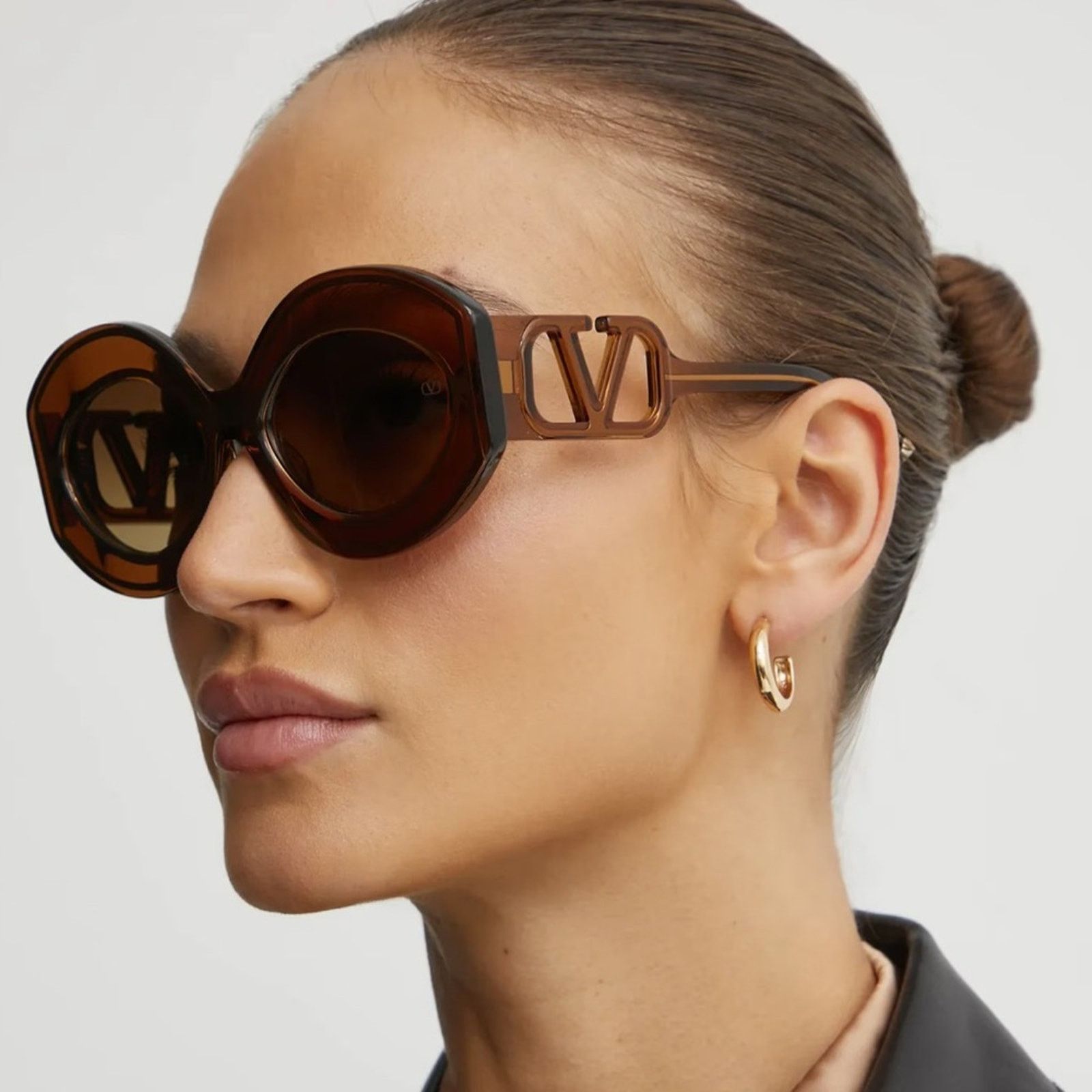 Valentino New! Valentino V SOUL II VLS 128B Sunglasses, Authentic Size ONE SIZE - 2 Thumbnail