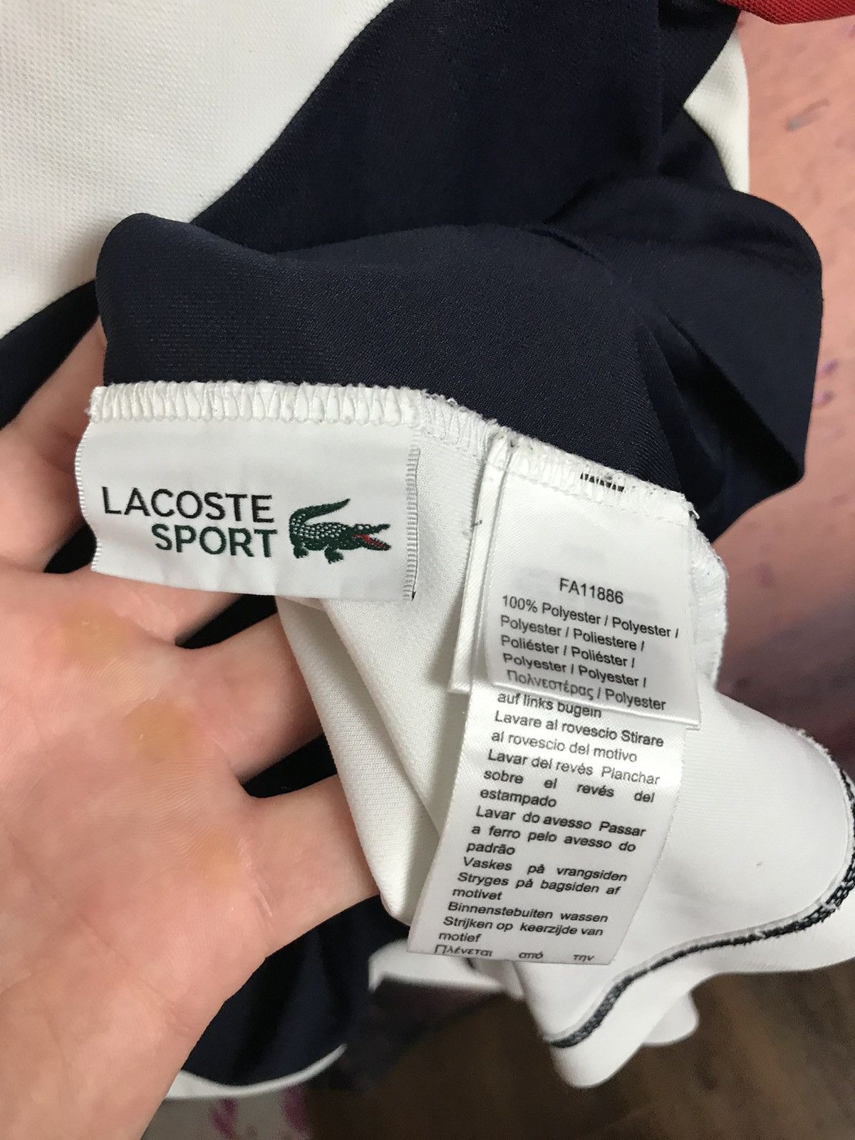 Designer × Lacoste Lacoste sport streetwear tee Size US S / EU 44-46 / 1 - 5 Thumbnail