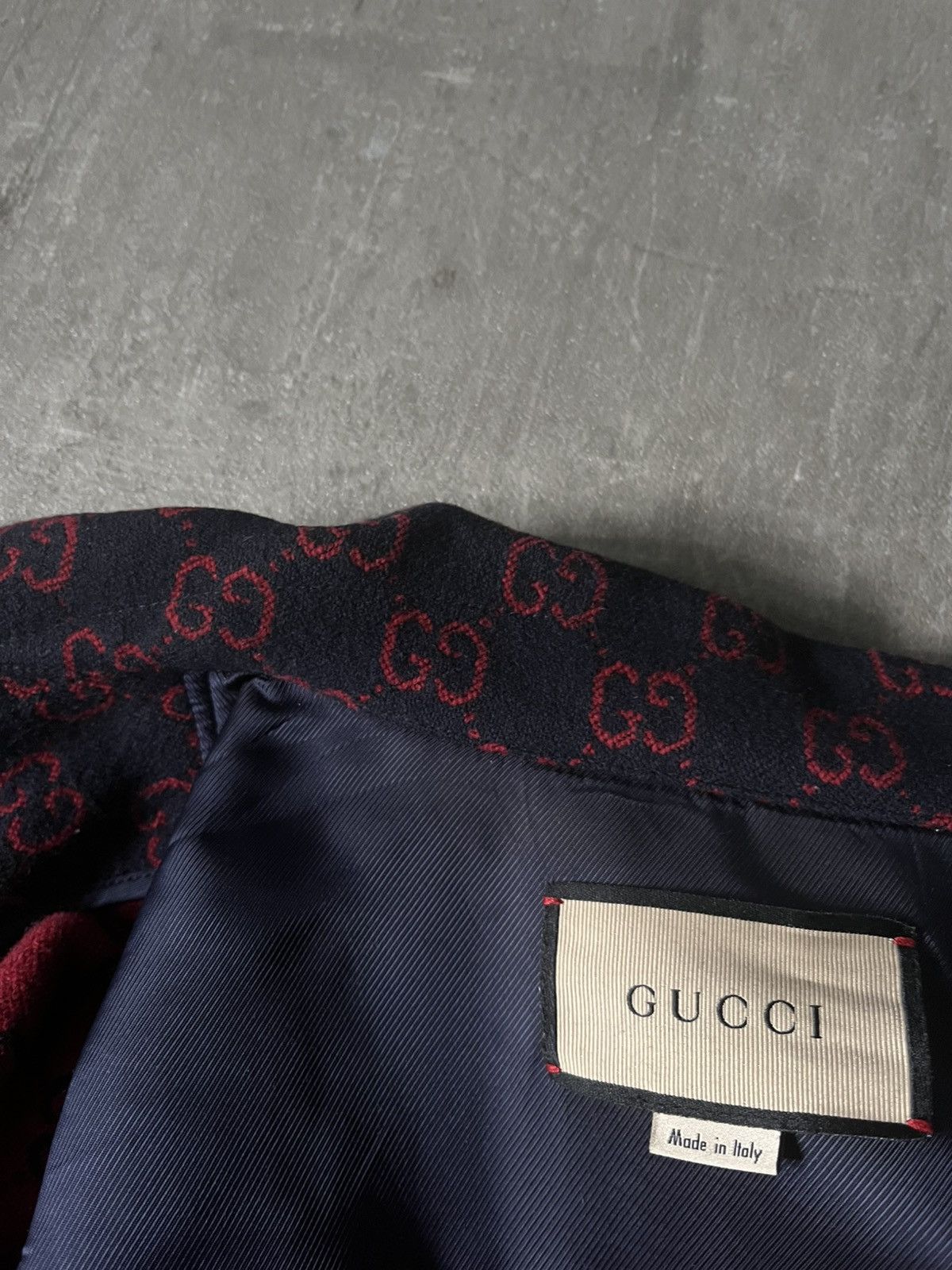 Gucci Gucci GG Jacquard shirt jacket wool Size US M / EU 48-50 / 2 - 13 Thumbnail