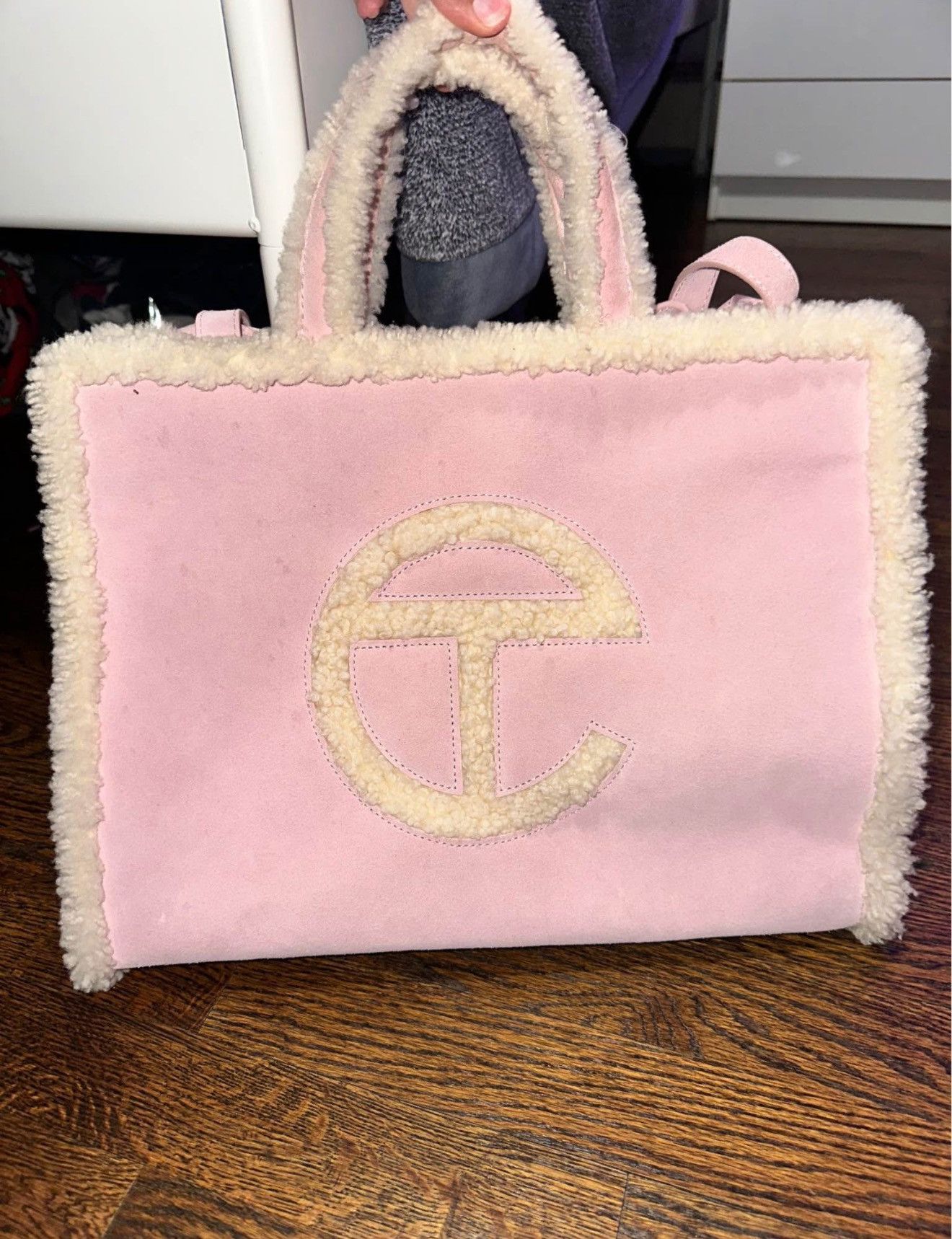 Telfar Pink Ugg Bag