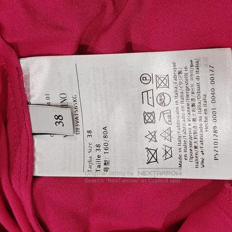 Valentino Valentino Pink Long Sleeve Dress . Size XS / US 0-2 / IT 36-38 - 7 Thumbnail
