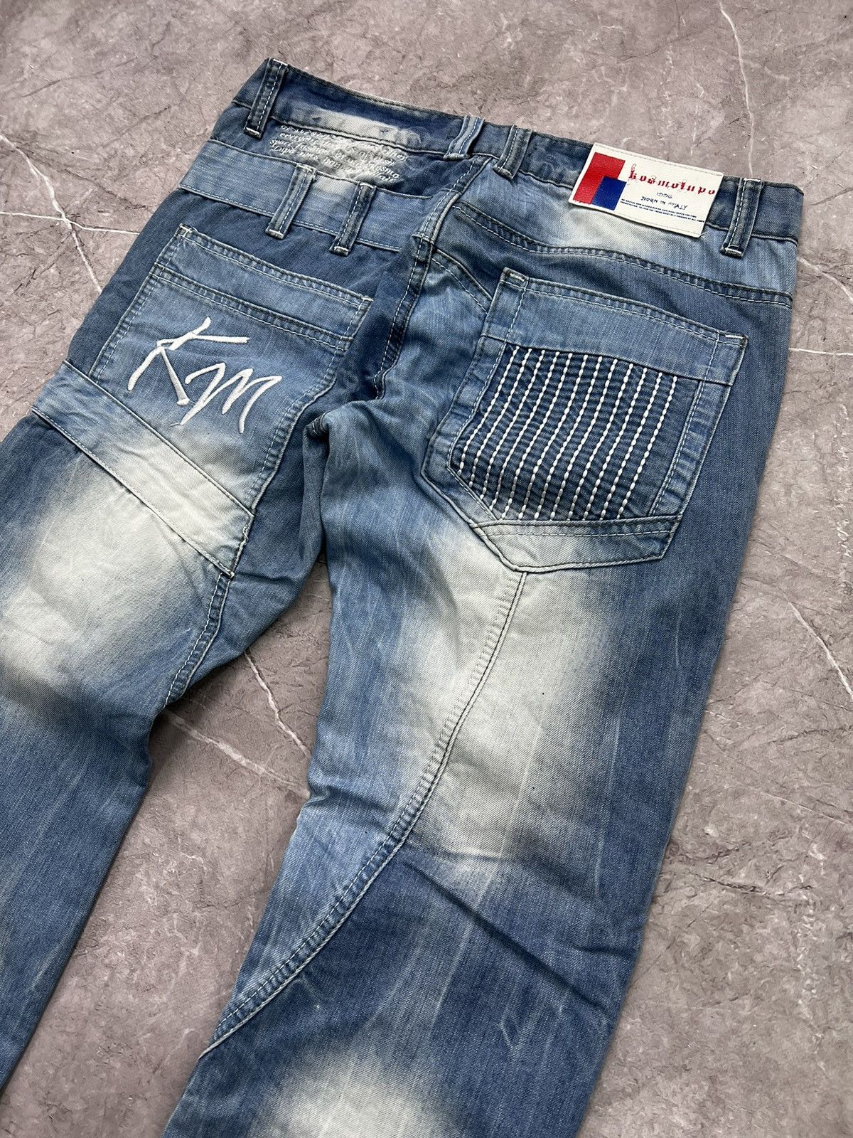 Designer × Japanese Brand × Vintage washed diesel style loose baggy skate work cargo pants Size US 32 / EU 48 - 11 Thumbnail