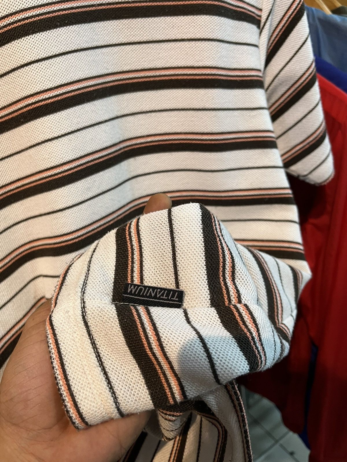 Columbia Columbia titanium stripe T-shirts Size US M / EU 48-50 / 2 - 4 Thumbnail