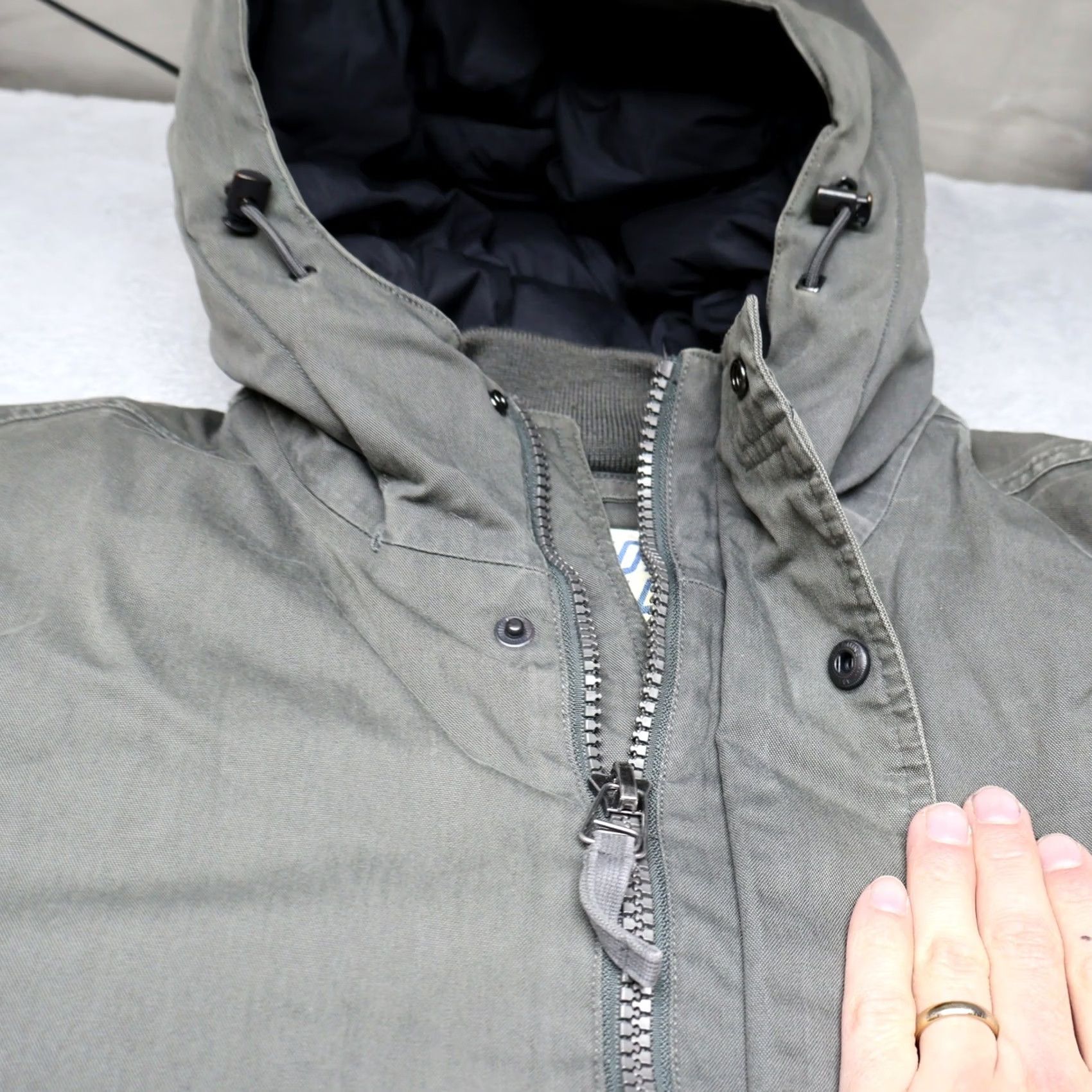 Eddie Bauer VINTAGE Eddie Bauer North Slope Down Jacket Mens Large Green Waterproof Insulated VTG Parka Coat Size US L / EU 52-54 / 3 - 6 Thumbnail