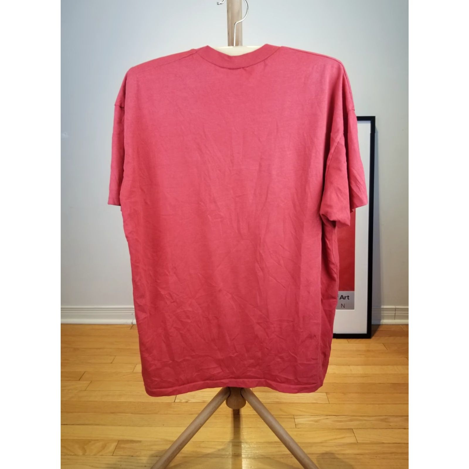 MLB VINTAGE Philadelphia Phillies MLB SINGLE STITCH Red T-Shirt Mens XXL Size 2XL 91' Red Cotton Jersey Short Sleeve Round Neck Size US XXL / EU 58 / 5 - 8 Thumbnail