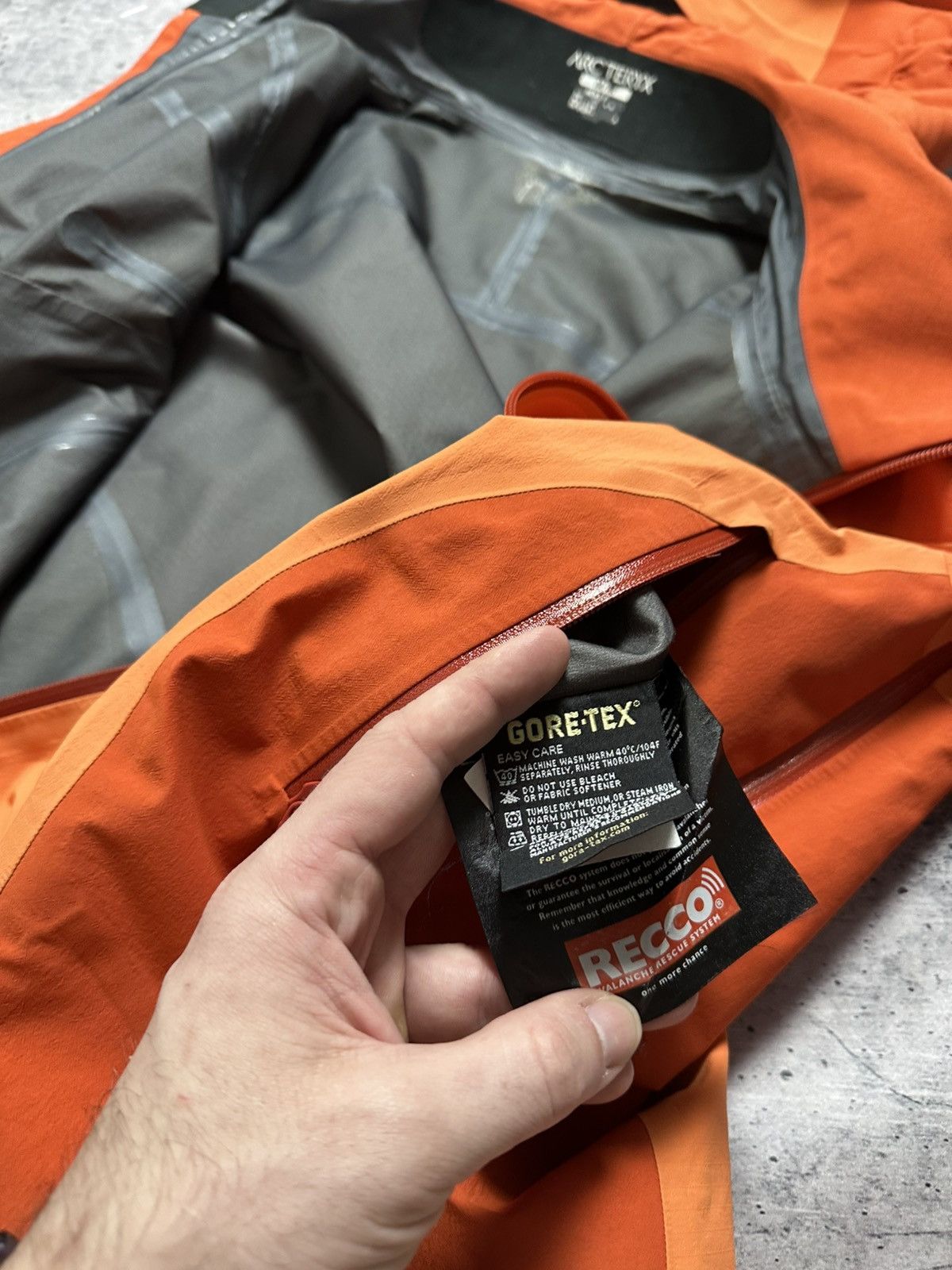 Arc'teryx Arcteryx Sidewinder AR Gore Tex Ski Outdoor Mountain Jacket Size M / US 6-8 / IT 42-44 - 14 Thumbnail