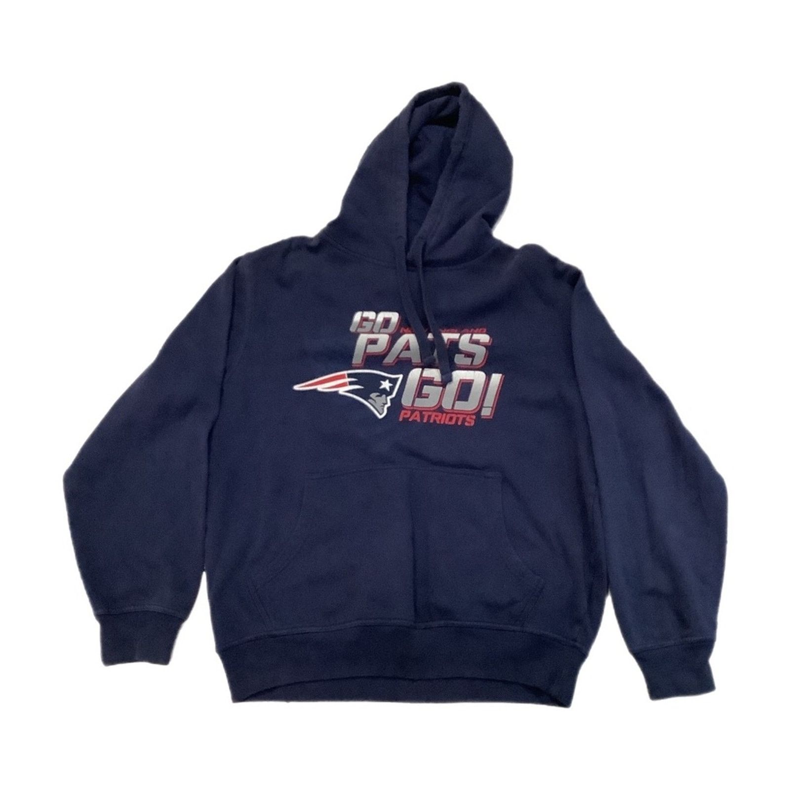 NFL Vintage NFL Patriots Hoodie Sweatshirt Size US M / EU 48-50 / 2 - 1 Thumbnail