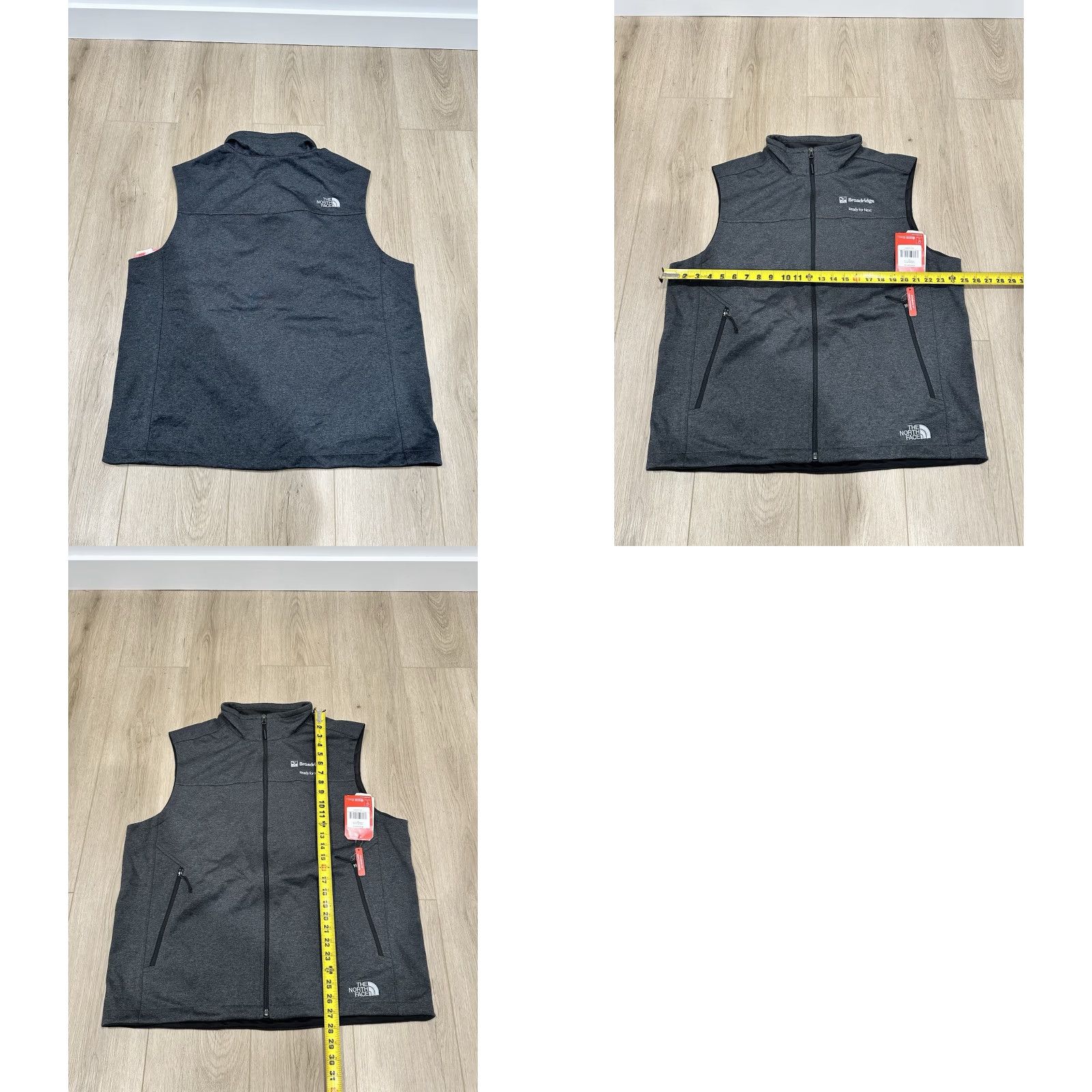 The North Face The North Face Ridgeline Vest Mens XL Gray Softshell Zip Embroidered Logo NWT Size US XL / EU 56 / 4 - 9 Thumbnail