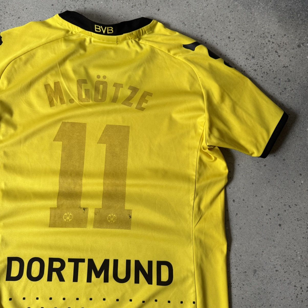 Kappa 2010/2011 Borrusia Dortmund Mario Gotze Kappa Soccer Jersey Size US L / EU 52-54 / 3 - 11 Thumbnail