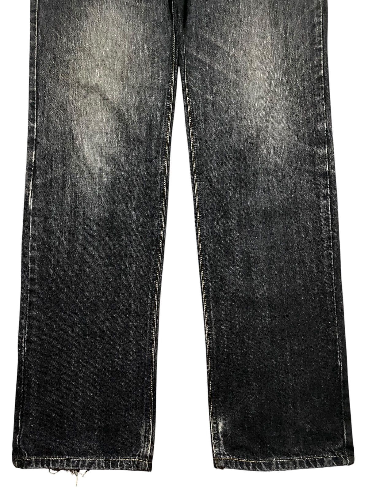 Edwin Vintage Edwin Black Jeans Japan 404 Loose Size US 33 - 5 Thumbnail