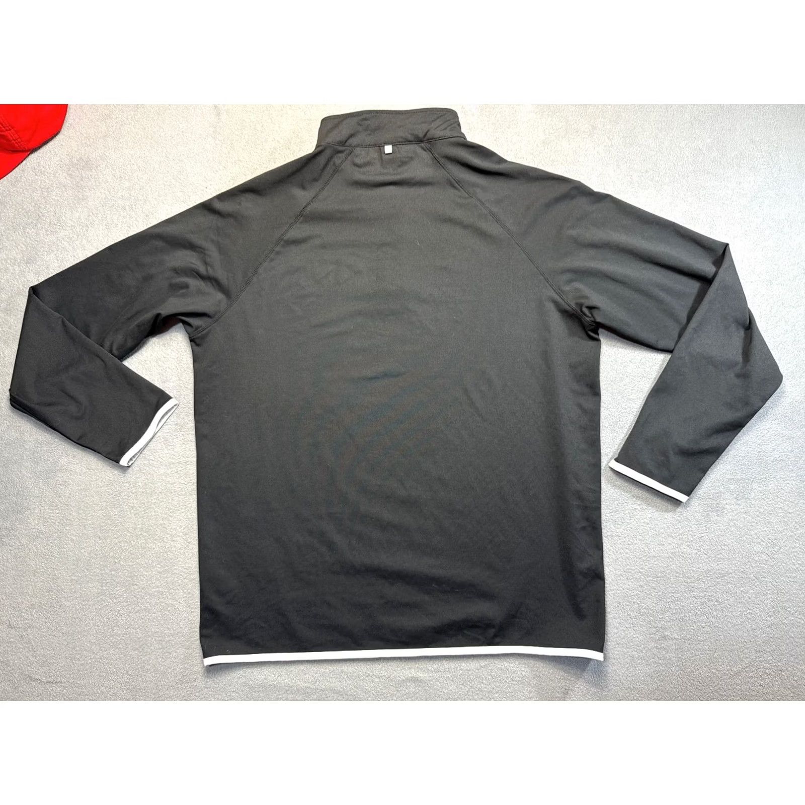 Vintage DP World Tour BMW PGA Championship 1/4 Zip Pullover Mens 2XL Black Shirt/Top Size US XXL / EU 58 / 5 - 6 Thumbnail