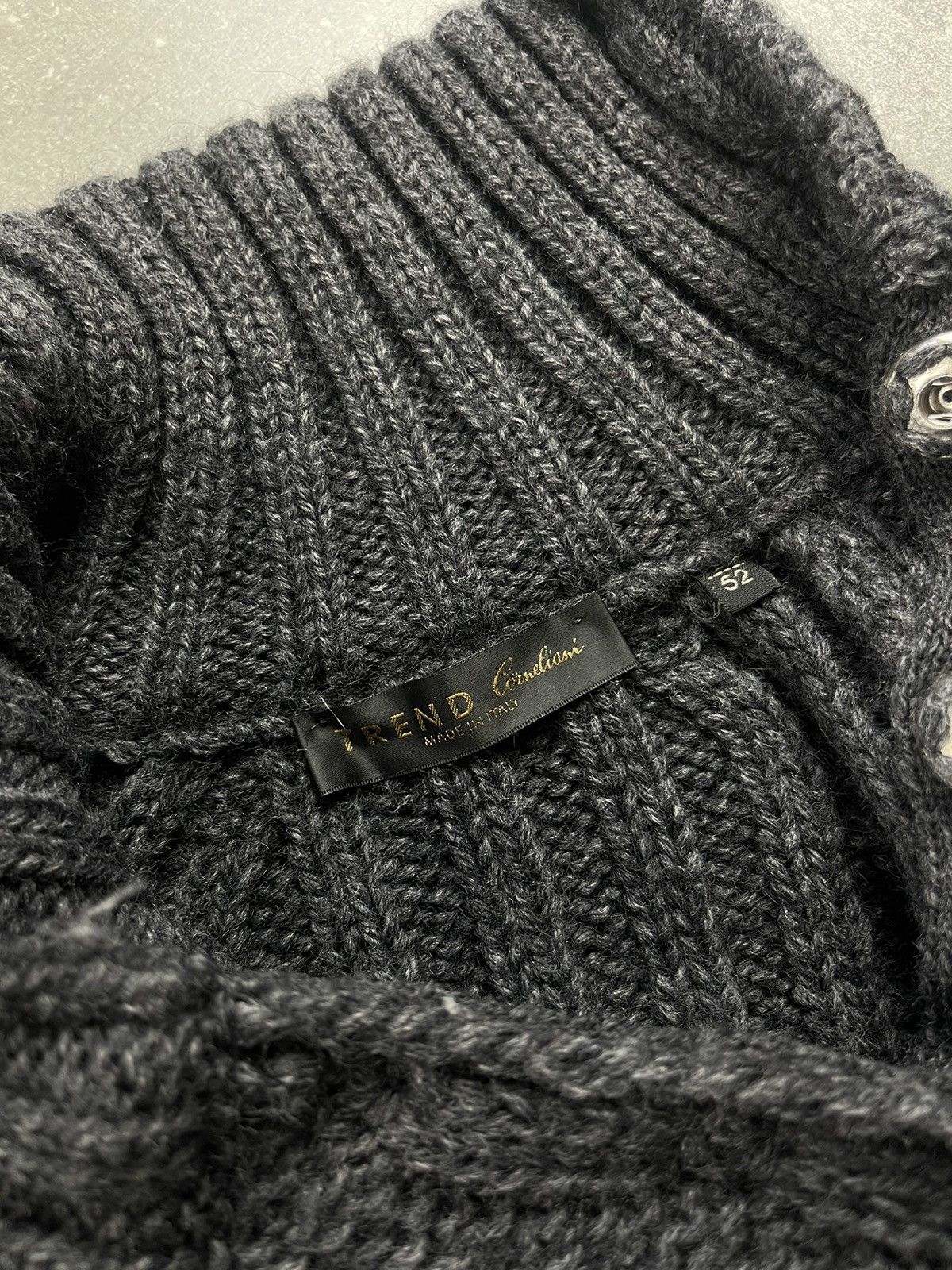 Corneliani Trend Corneliani Knit Turtleneck Sweater Wool Mohair Blend Size US L / EU 52-54 / 3 - 9 Thumbnail