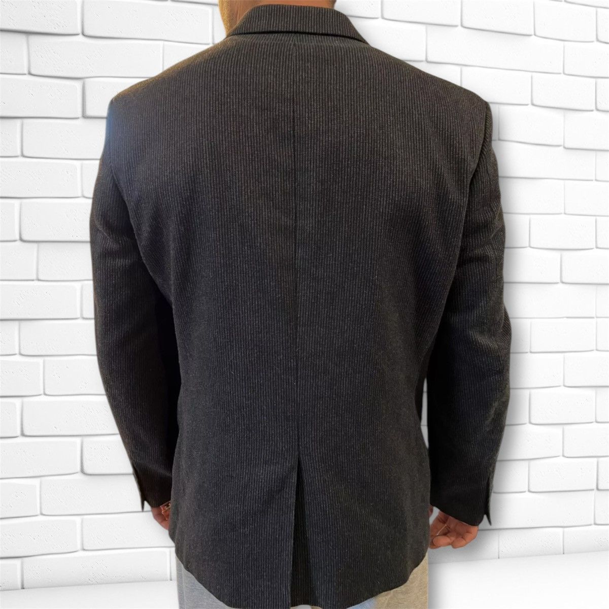 DKNY Dkny Jeans Mens Hudson Two Button Blazer Jacket Size L Size 42R - 4 Thumbnail