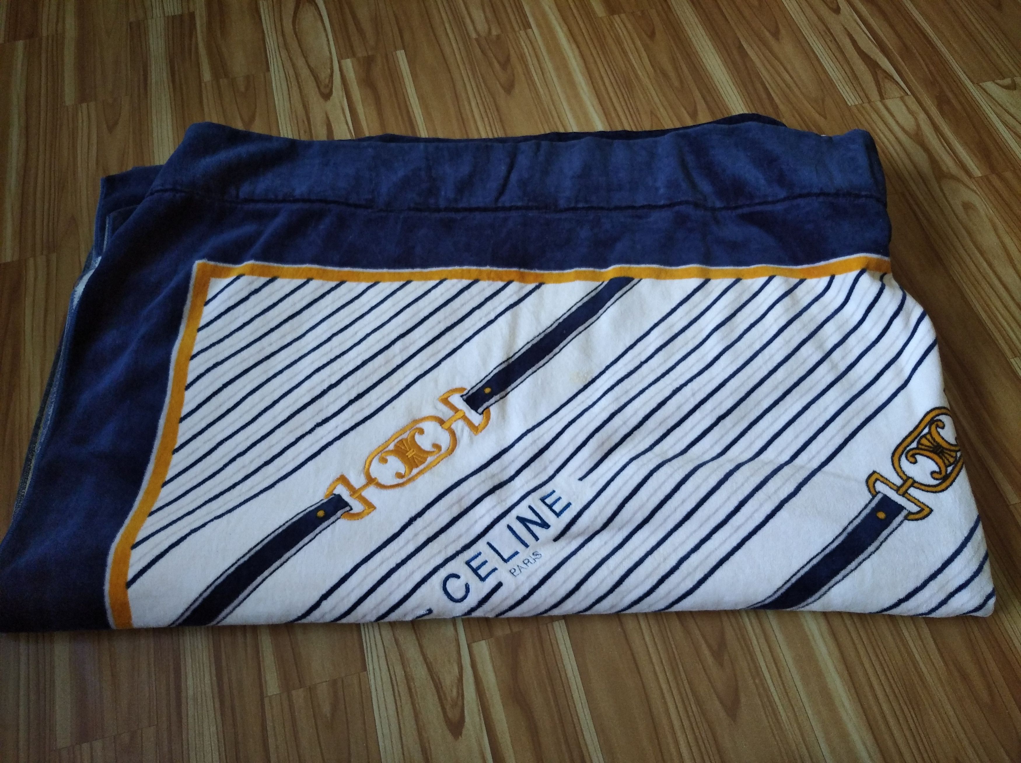 Other CELINE BIG MONOGRAM COTTON BLANKET Size ONE SIZE - 6 Thumbnail
