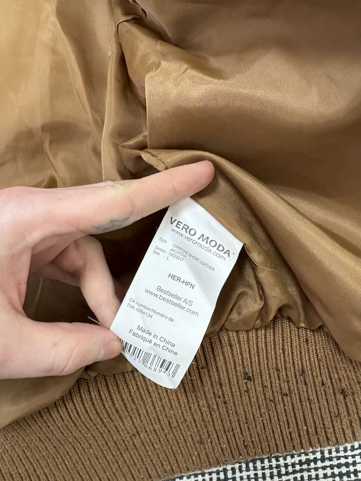 Other Leather cargo short avant garde japan style bomber jacket Size L / US 10 / IT 46 - 4 Thumbnail