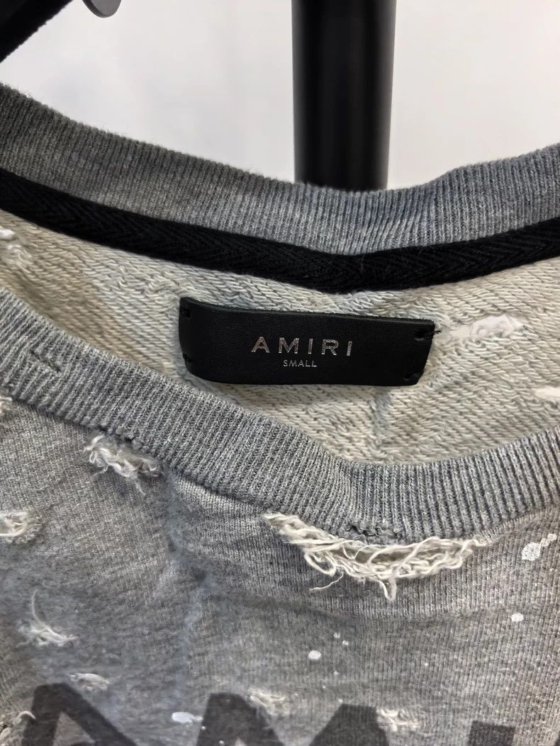 Amiri Amiri Round-neck sweatshirt 2501-Nextarrow Size US S / EU 44-46 / 1 - 5 Thumbnail