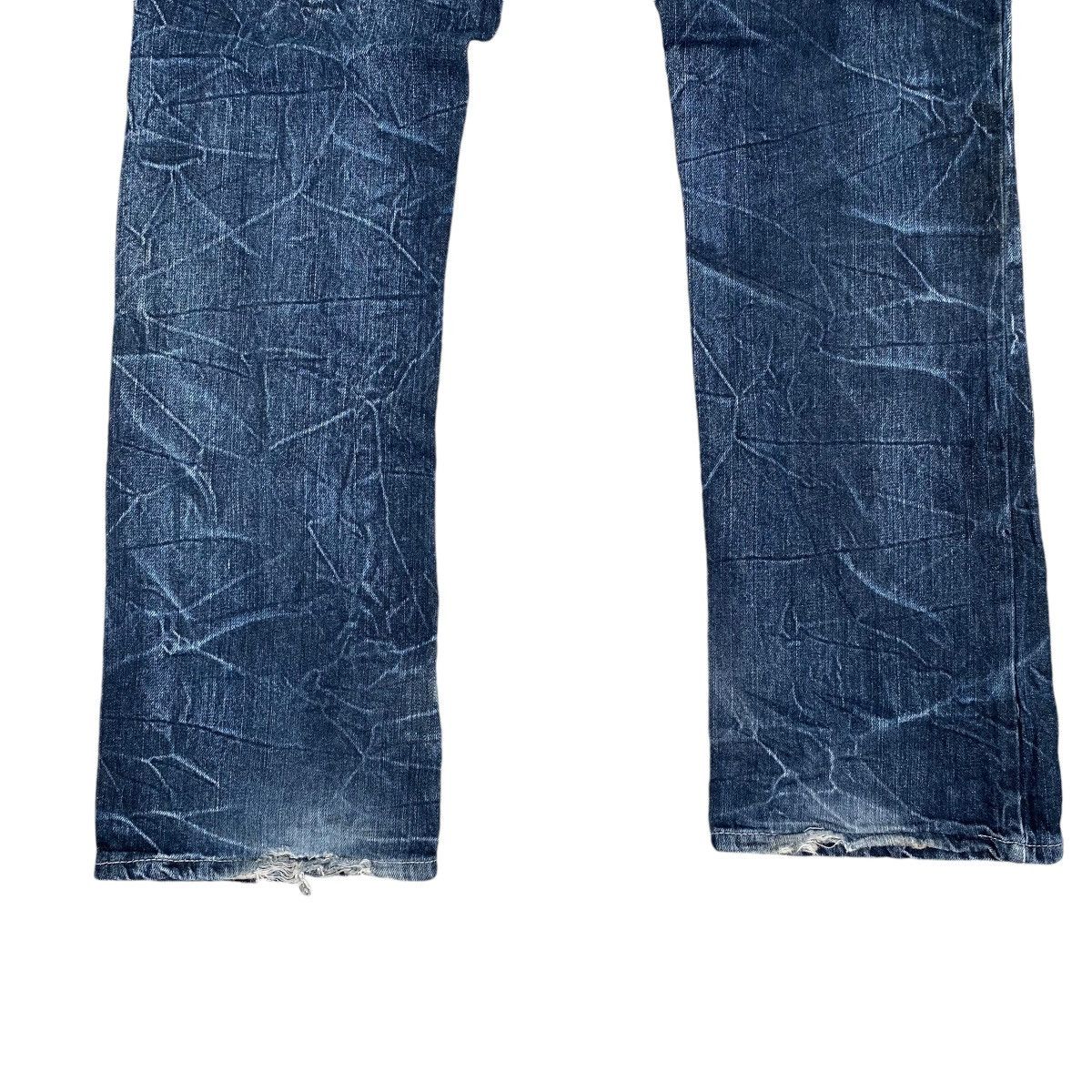 Japanese Brand Wild Life Japan Spellout Flare Jeans Hysteric Style Size US 31 - 8 Thumbnail