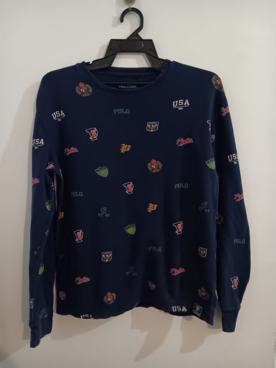 Polo Ralph Lauren × Vintage VINTAGE POLO RALPH LAUREN SWEATSHIRT Size US M / EU 48-50 / 2 - 2 Thumbnail