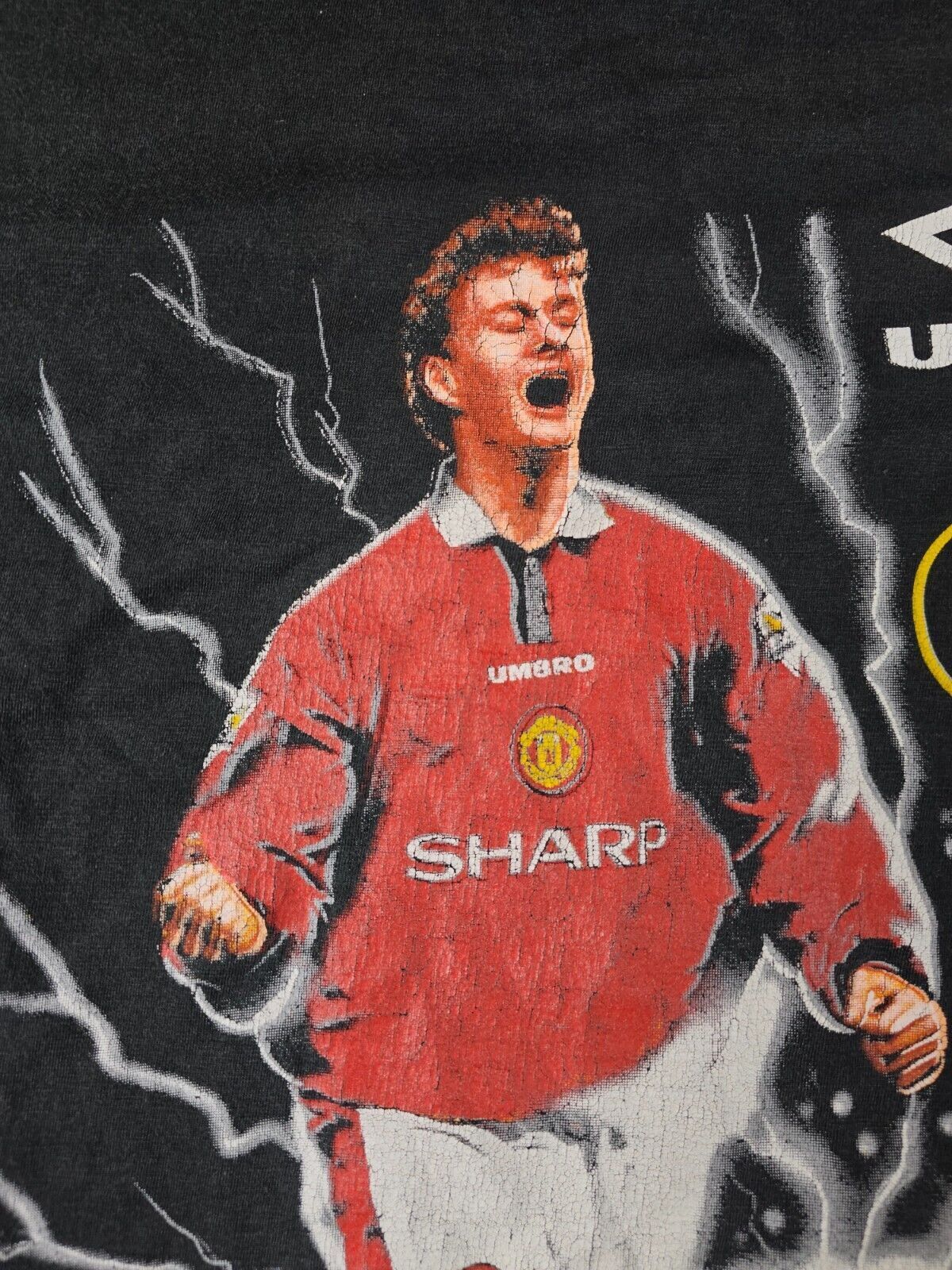 Umbro intage 90s Umbro Man United Solskjaer T-Shirt 1996 OG S Size US S / EU 44-46 / 1 - 3 Thumbnail