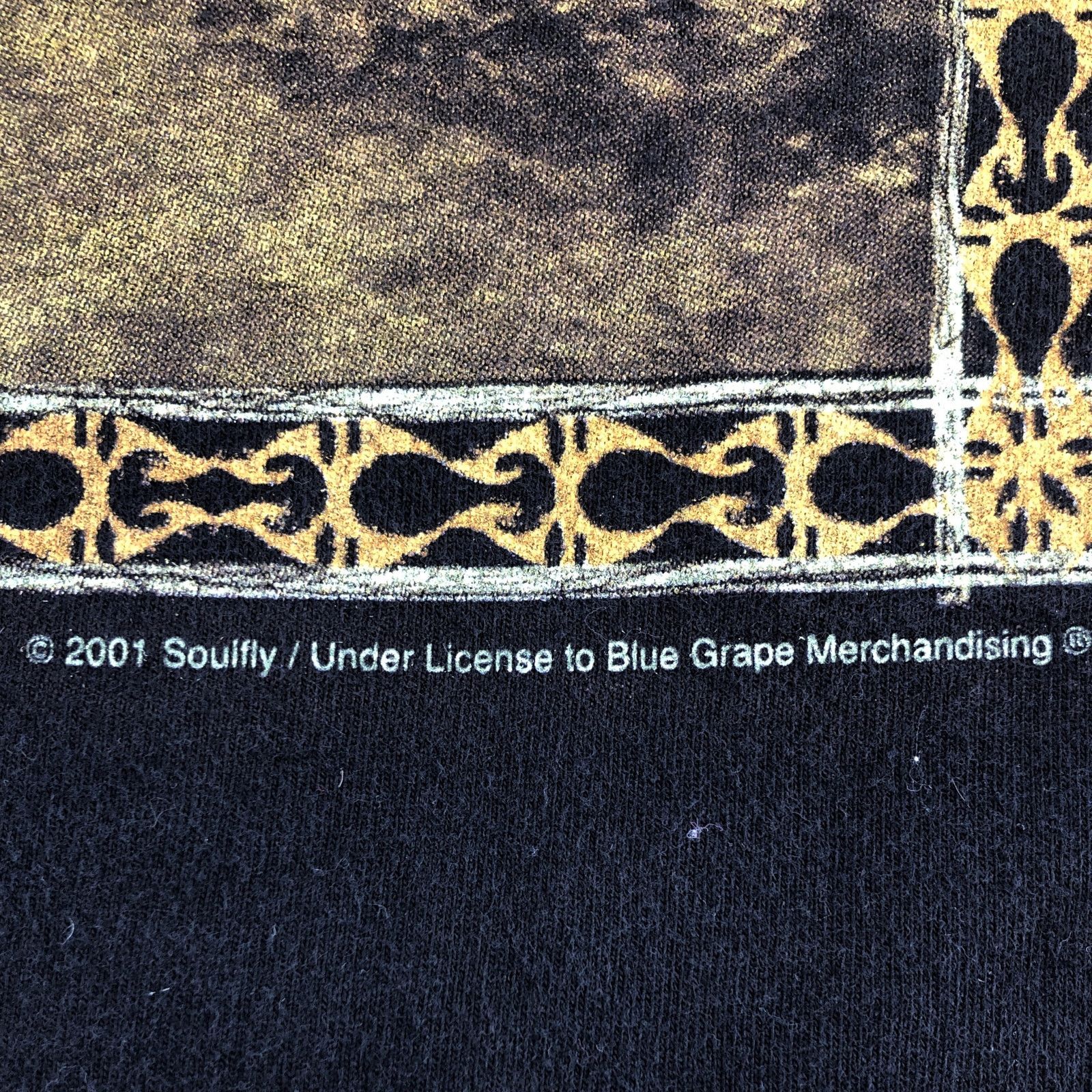 Vintage Y2K Soulfly band tshirt 2001 vintage Size US XL / EU 56 / 4 - 4 Thumbnail