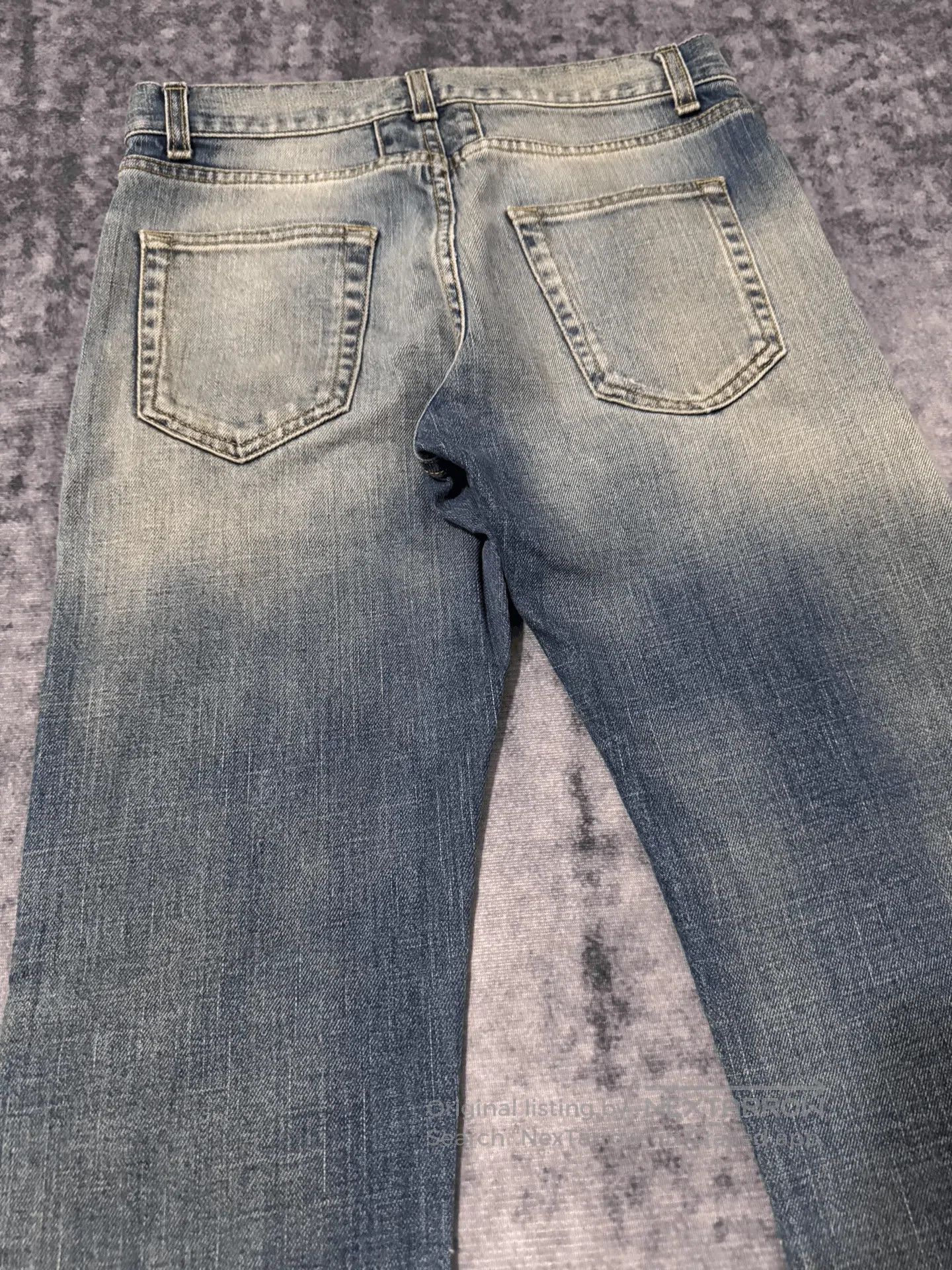Saint Laurent Paris Saint Laurent Blue Denim Pants. Size US 28 / EU 44 - 4 Thumbnail