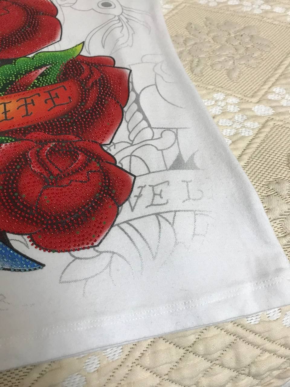 Christian Audigier × Ed Hardy × Vintage 🔥 Vintage Y2K Ed hardy Christian Audigier T Shirt Tank Top Size M / US 6-8 / IT 42-44 - 11 Thumbnail