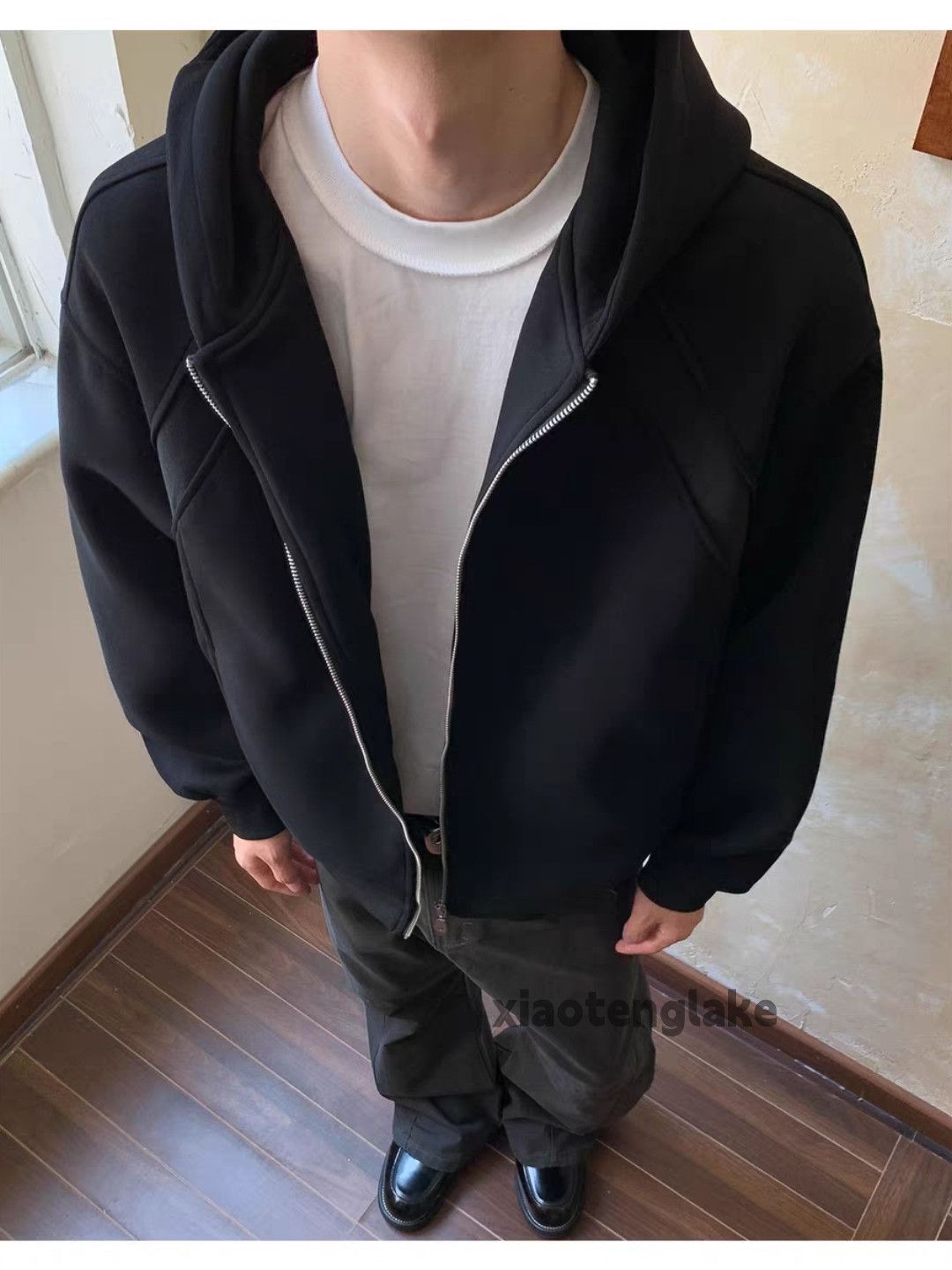 Designer Unisex outdoor utility sports cleanfit skate hiphop hoodie Size US XL / EU 56 / 4 - 4 Thumbnail