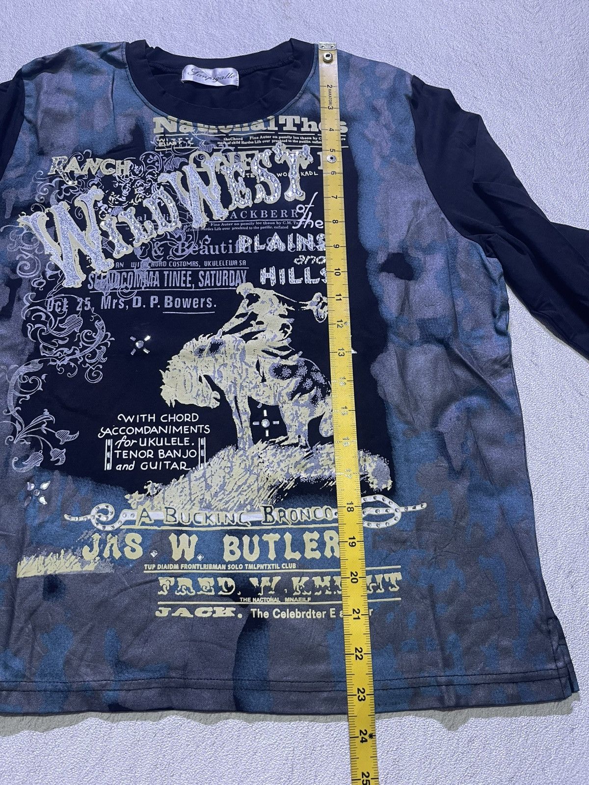 Japanese Brand Y2K WILD WEST long sleeve tshirt Size US M / EU 48-50 / 2 - 9 Thumbnail