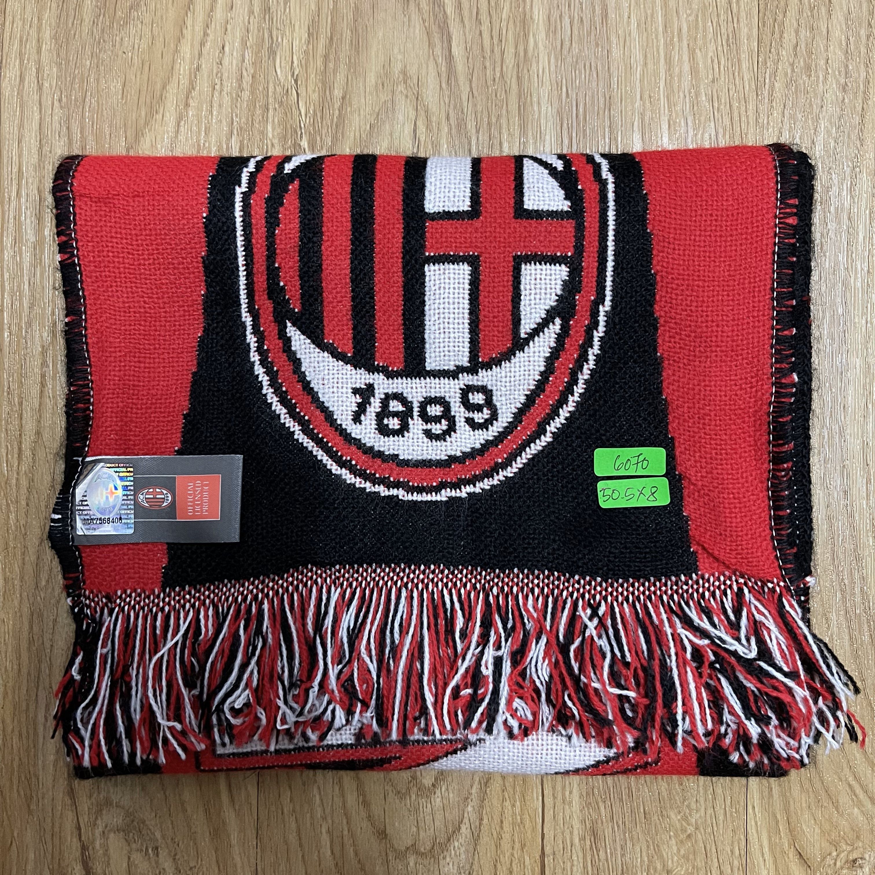 Vintage Vintage AC Milan Scarf / Muffler - 6070 Size ONE SIZE - 8 Thumbnail