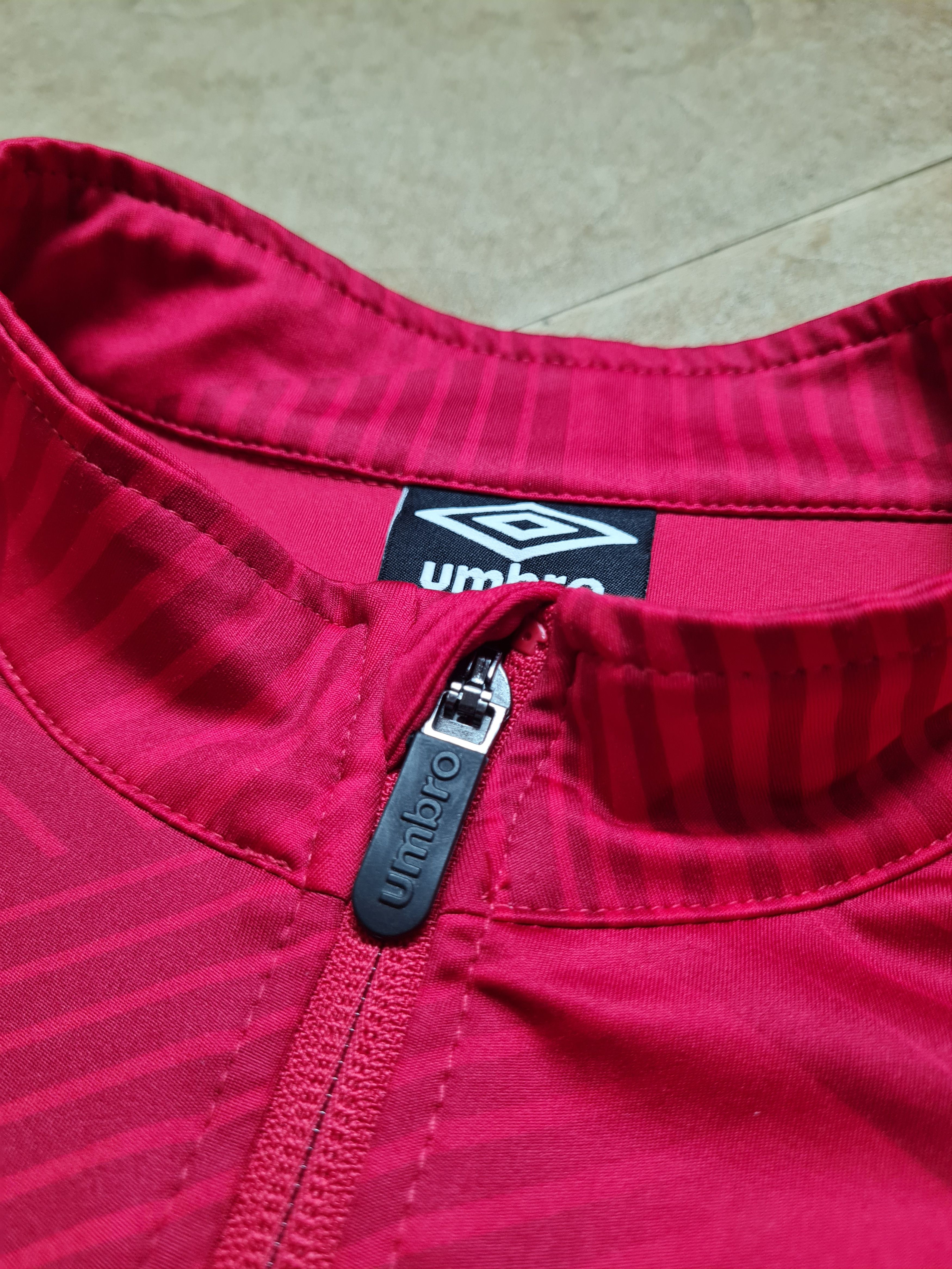 Umbro Brentford FC Umbro 2020-21 Training 1/4 Zip Drill Top Red Size US M / EU 48-50 / 2 - 18 Thumbnail
