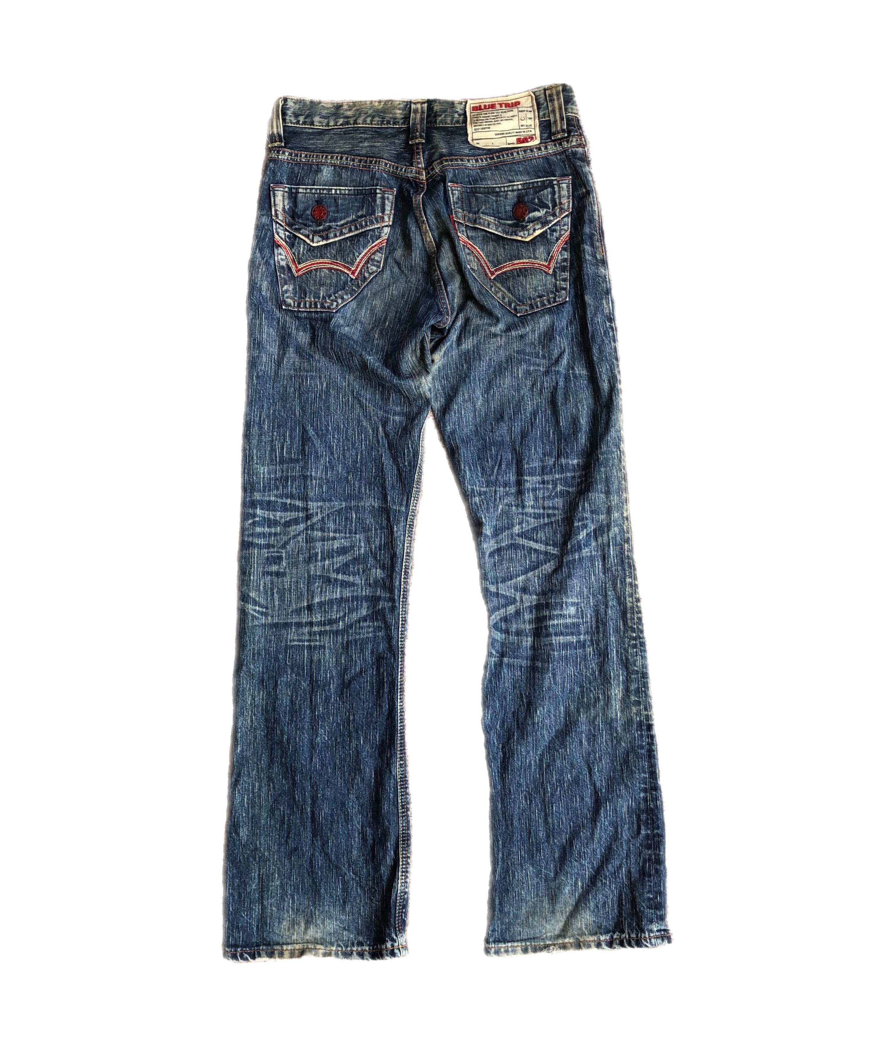 If Six Was Nine Edwin 503 Fading Jeans Vkei Y2k Japanese Size US 32 / EU 48 - 2 Thumbnail