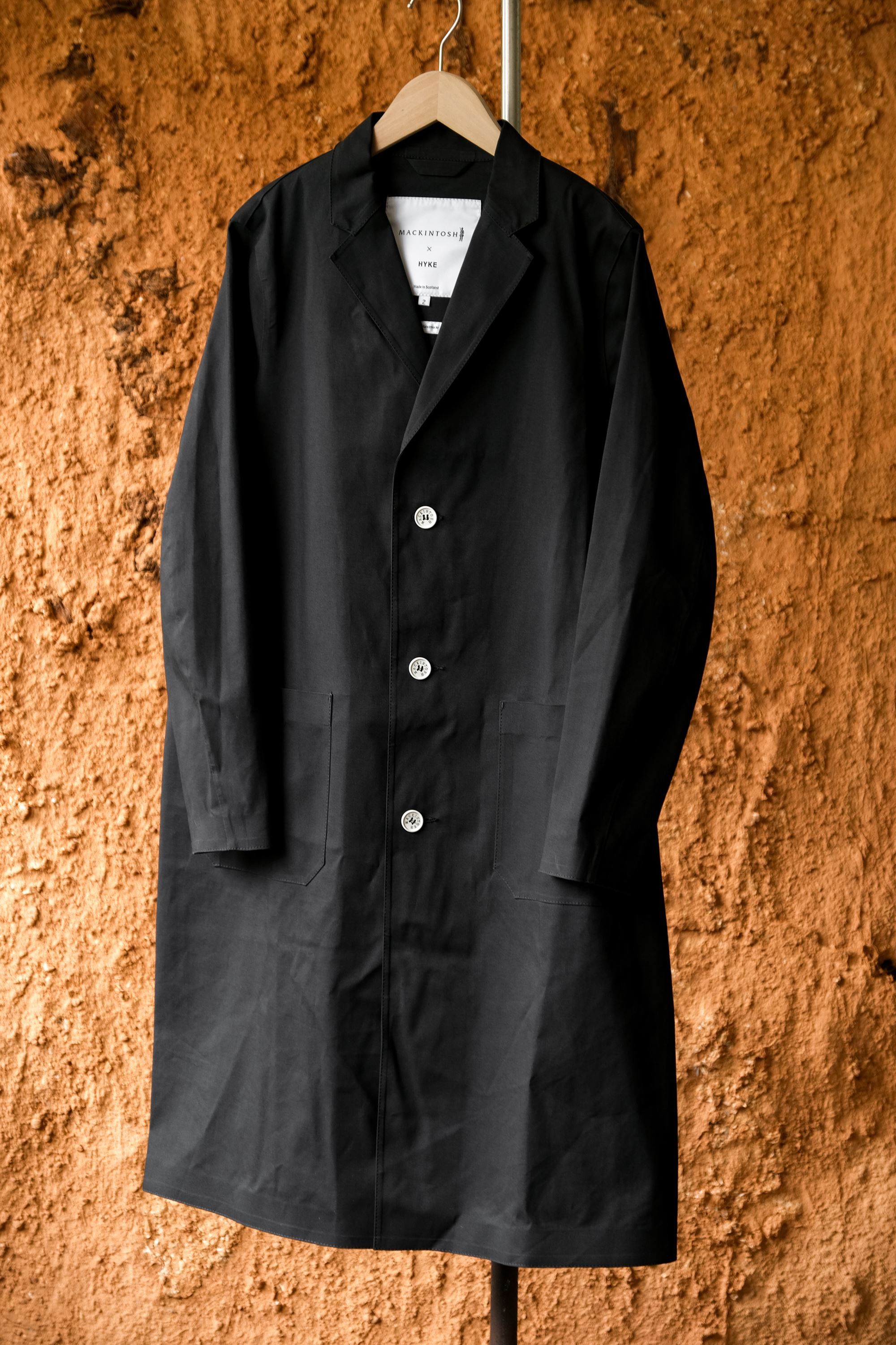 Mackintosh MACKINTOSH x HYKE Rubberized Chester Coat | Grailed