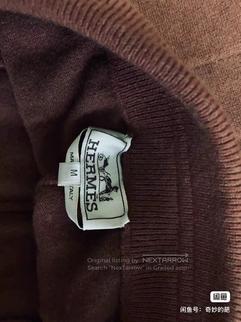 Hermes Hermes size M Pure cashmere casual pants Size US 27 - 3 Thumbnail