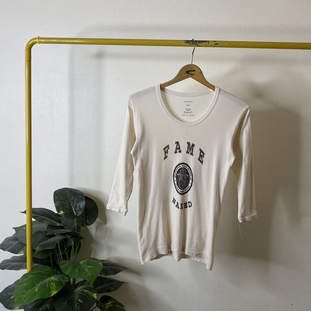 Freeman Freeman Fame Naked LS Tshirt Made in Japan Size US XS / EU 42 / 0 - 1 Thumbnail