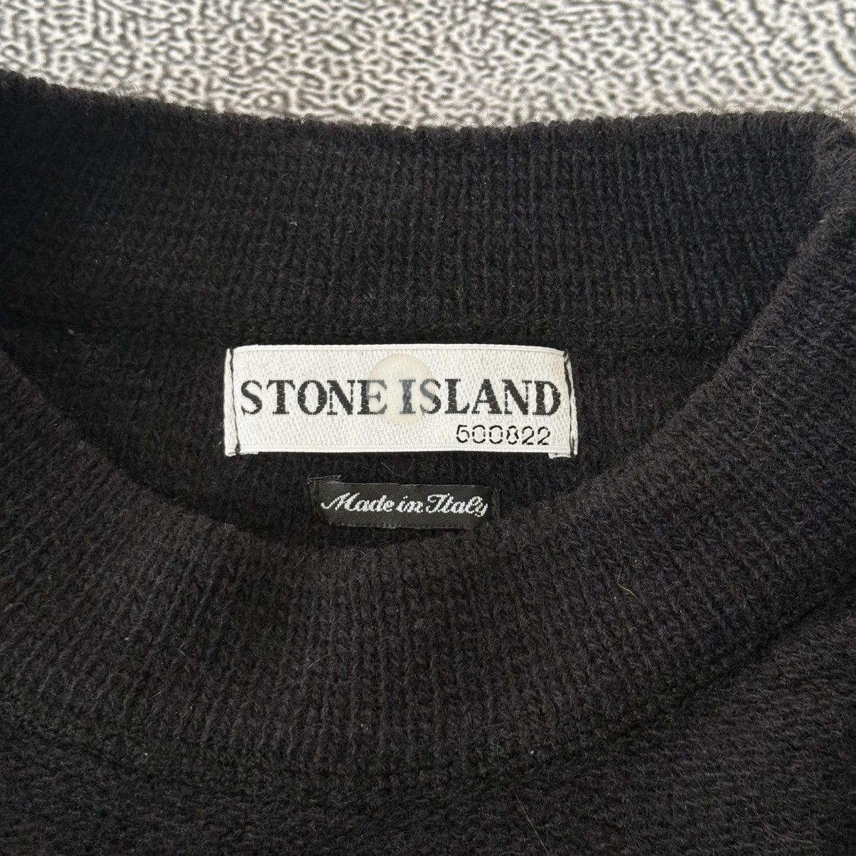 Stone Island Stone Island Vintage Wool Sweater AW01 Knit L Black Size US L / EU 52-54 / 3 - 2 Thumbnail