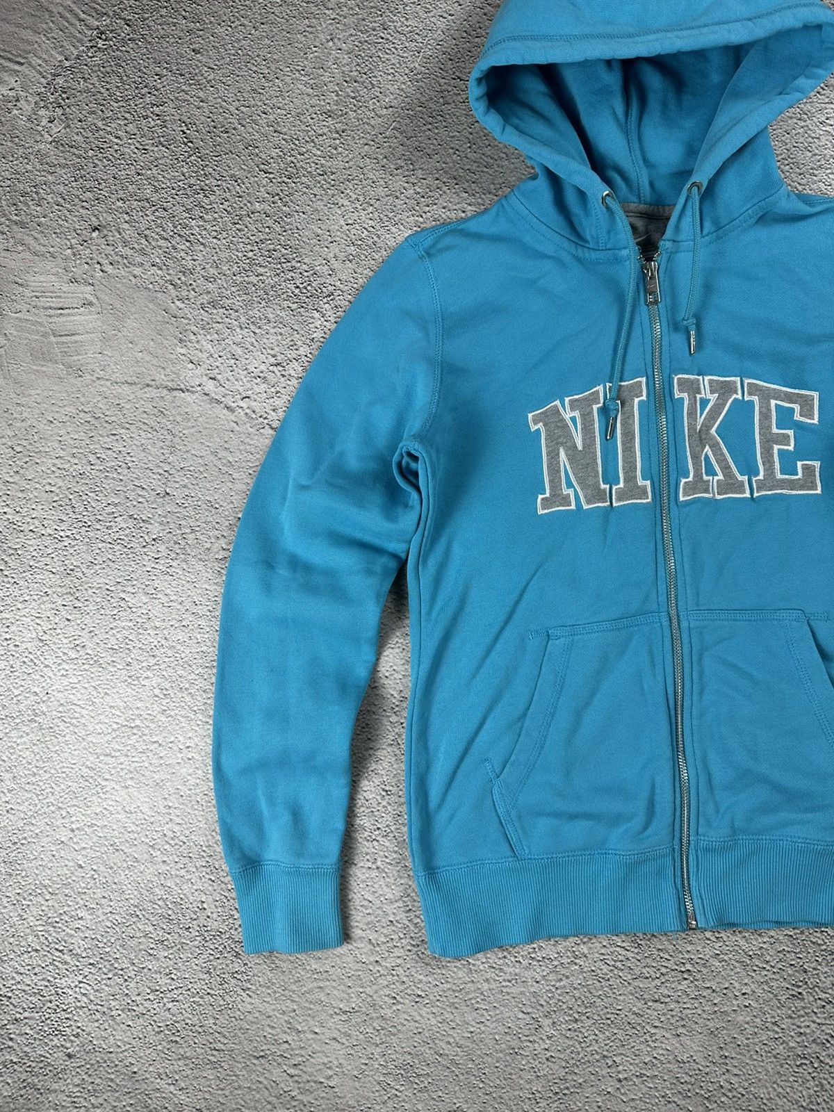 Nike Vintage Nike Full Zip Hoodie Big Logo Y2K Sportwear Size M / US 6-8 / IT 42-44 - 3 Thumbnail