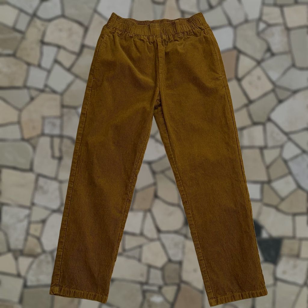 Vintage Maden Clothing Uncle Fu Corduroy Trousers Brown 31-33 Waist Men’s Casual Retro Pants Size US 31 - 1 Thumbnail