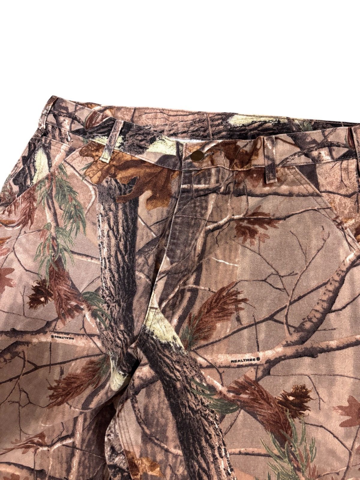 Carhartt Vintage Carhartt Realtree Camo Canvas Carpenter Pants 36x32 Size US 36 / EU 52 - 7 Thumbnail