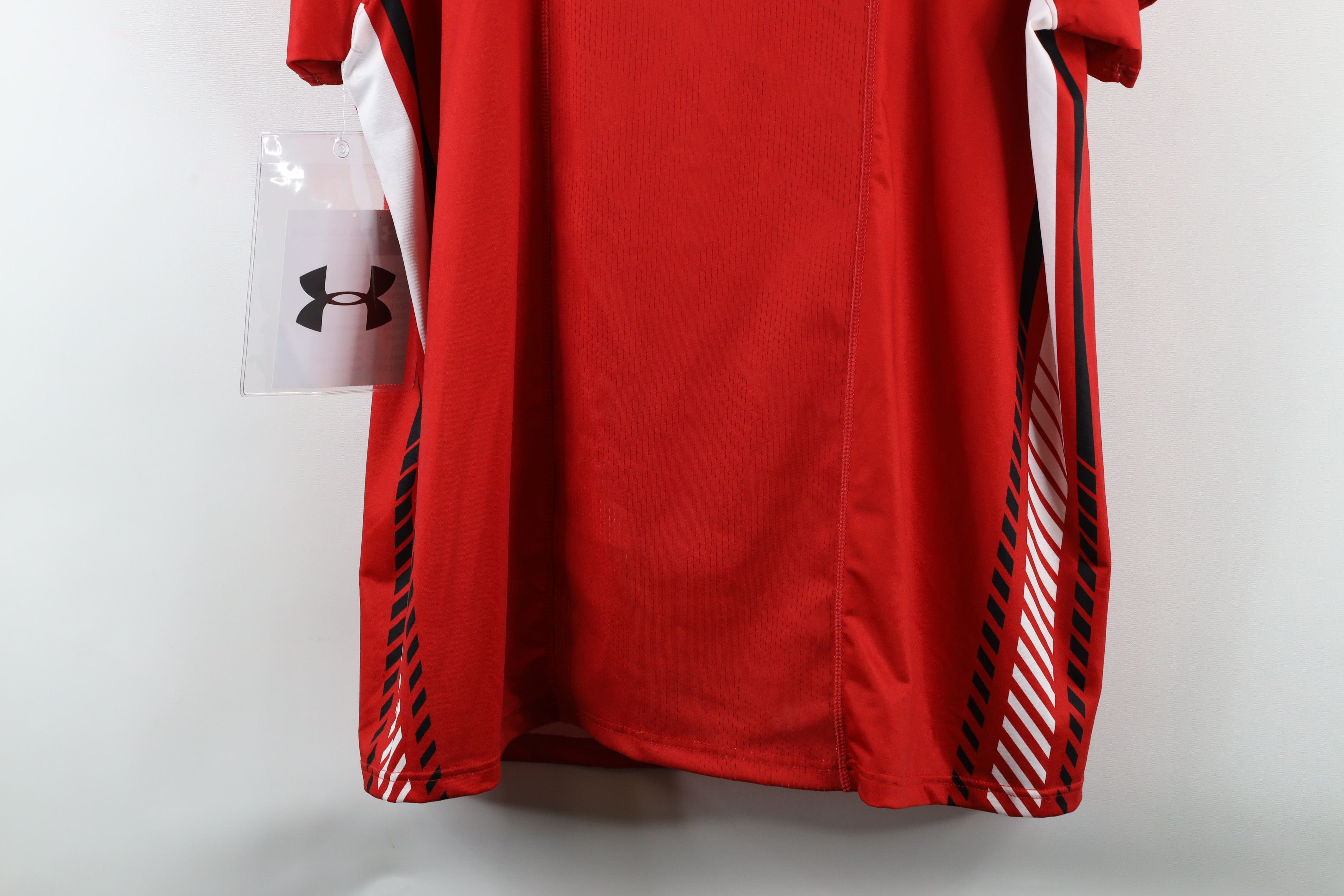 Under Armour × Vintage New Under Armour Texas Tech University Track Jersey T-Shirt Size US L / EU 52-54 / 3 - 15 Thumbnail